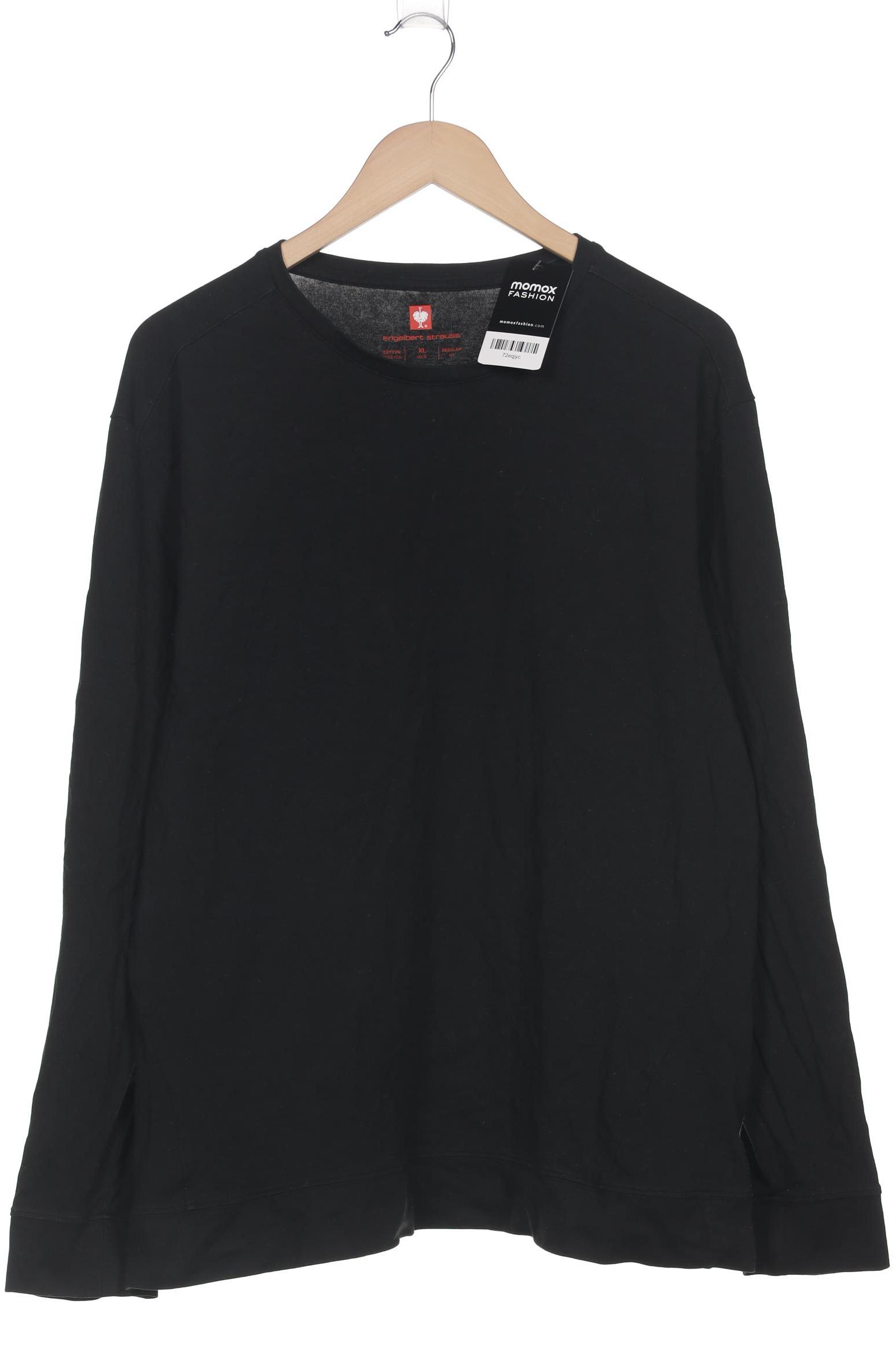 engelbert strauss Herren Langarmshirt, schwarz, Gr. 54