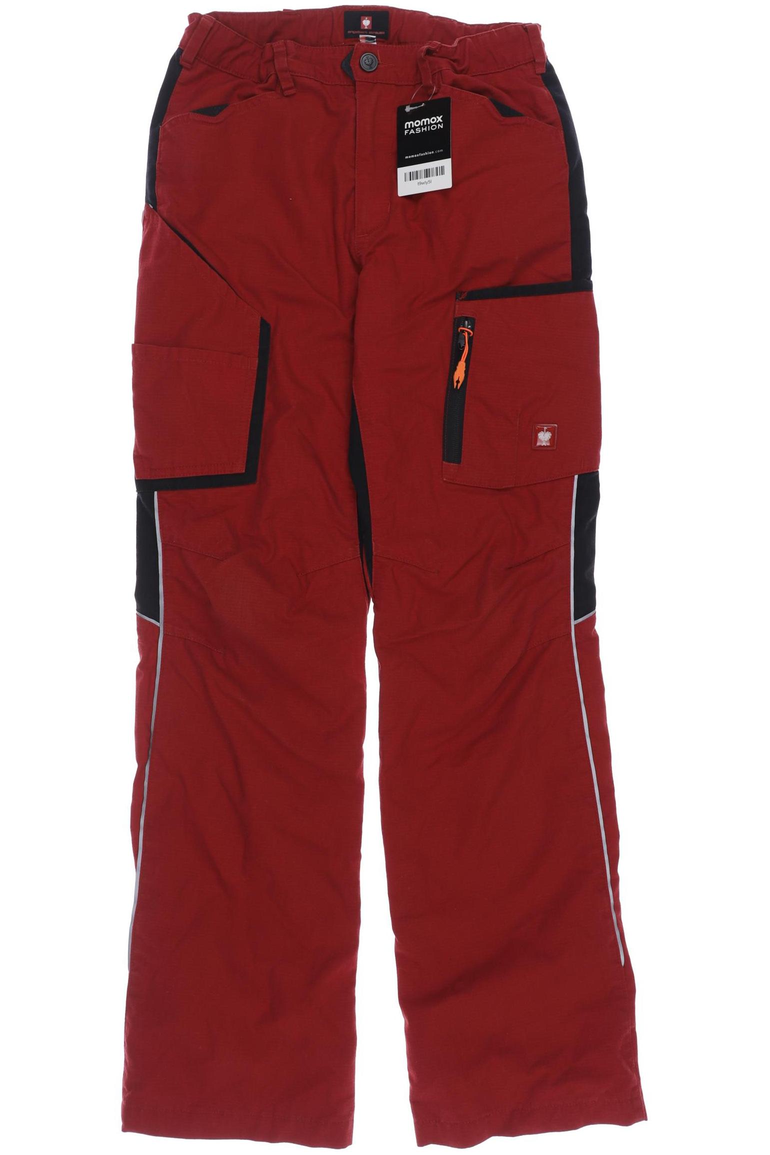 engelbert strauss Jungen Stoffhose, rot, Gr. 158