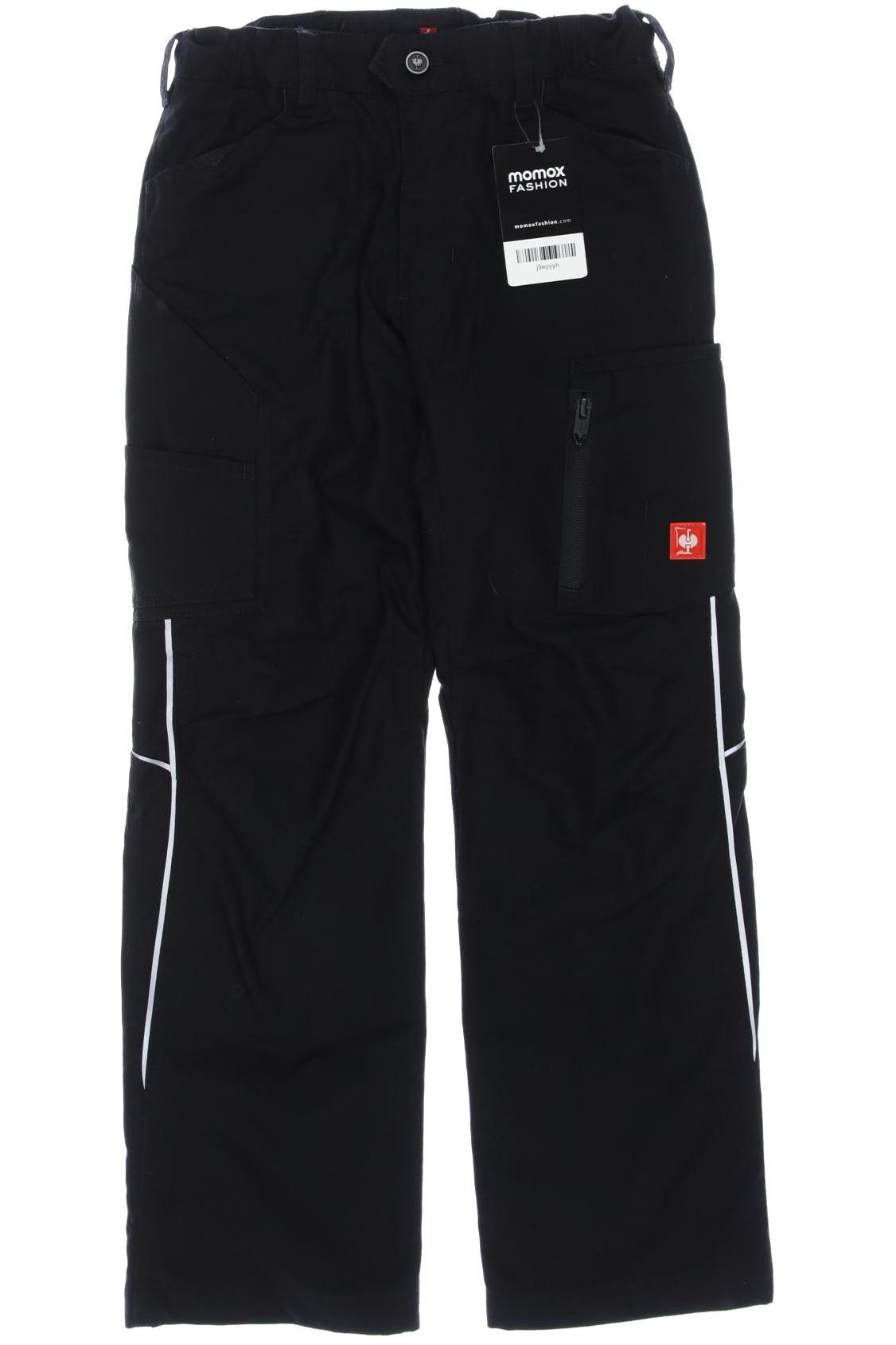 engelbert strauss Jungen Stoffhose, schwarz, Gr. 134