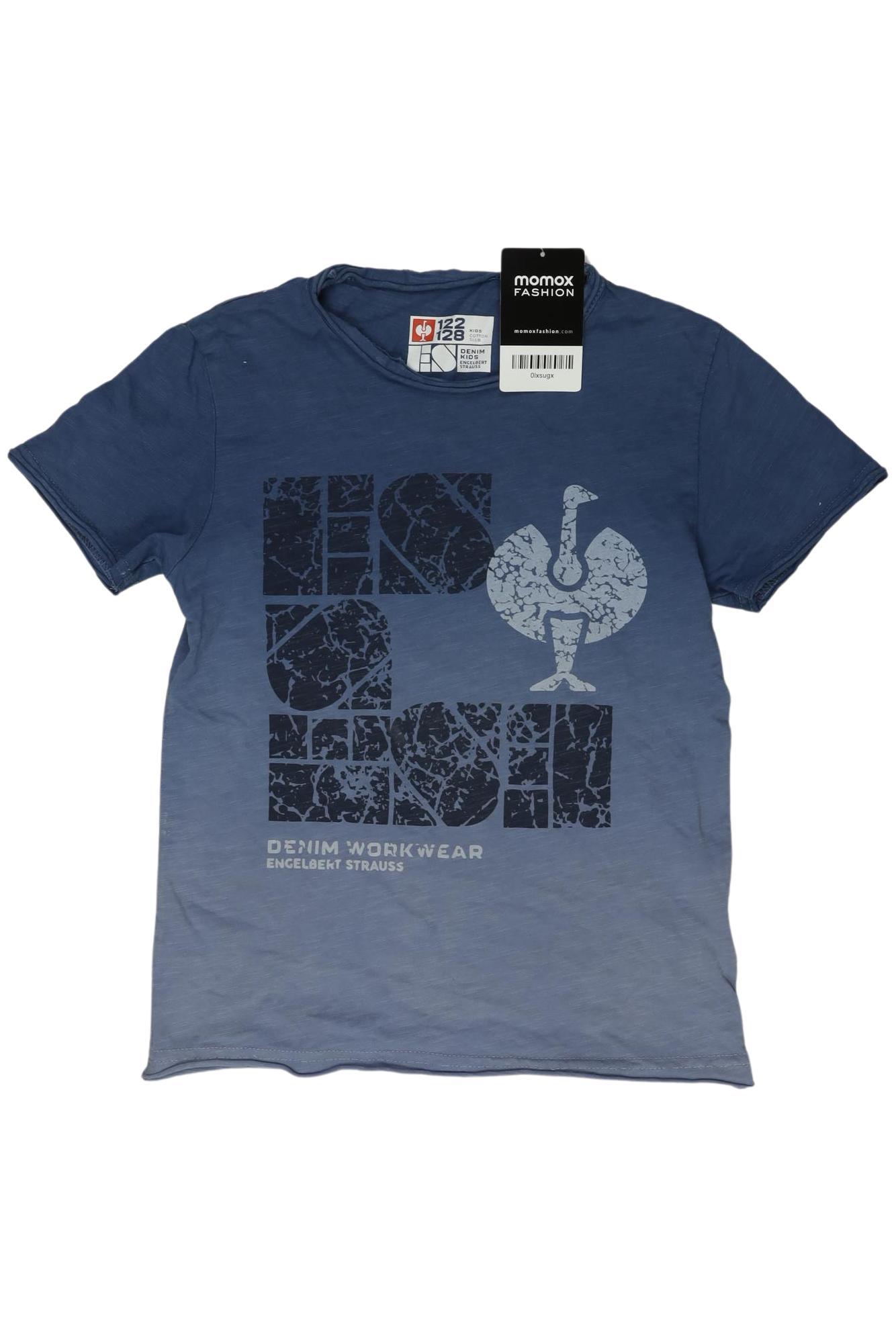 engelbert strauss Jungen T-Shirt, marineblau, Gr. 122