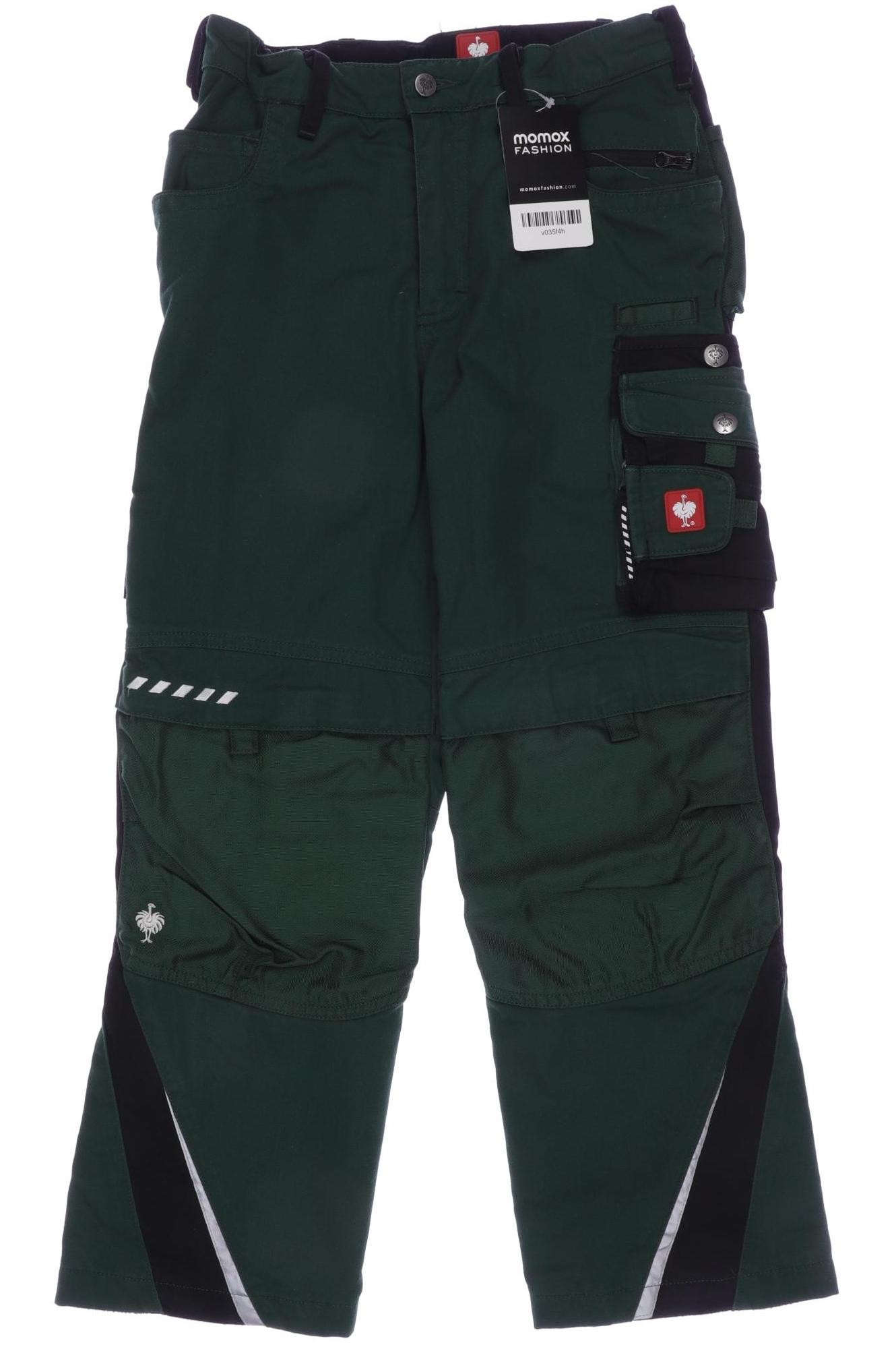 engelbert strauss Jungen Stoffhose, grün, Gr. 134