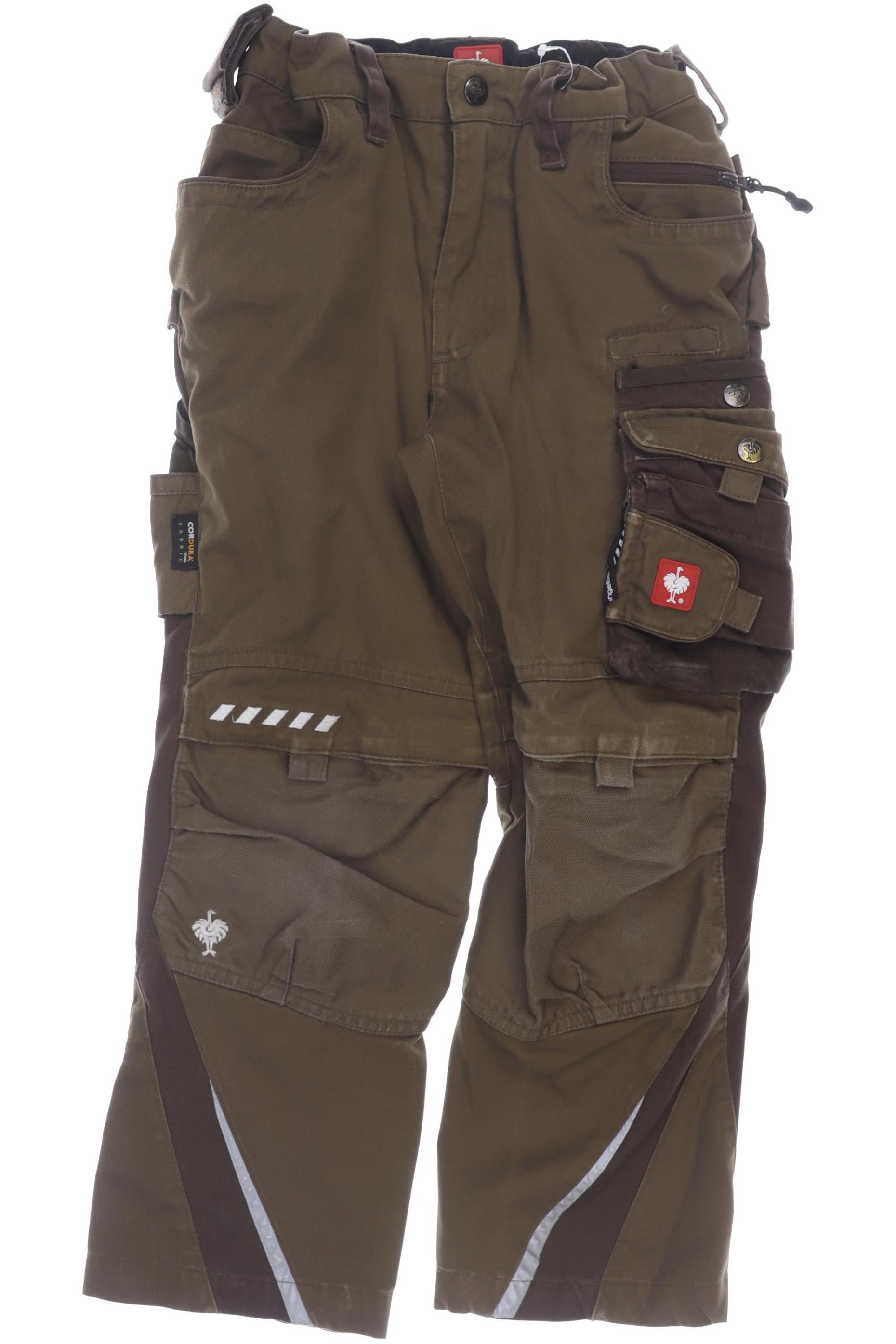 engelbert strauss Jungen Stoffhose, braun, Gr. 122