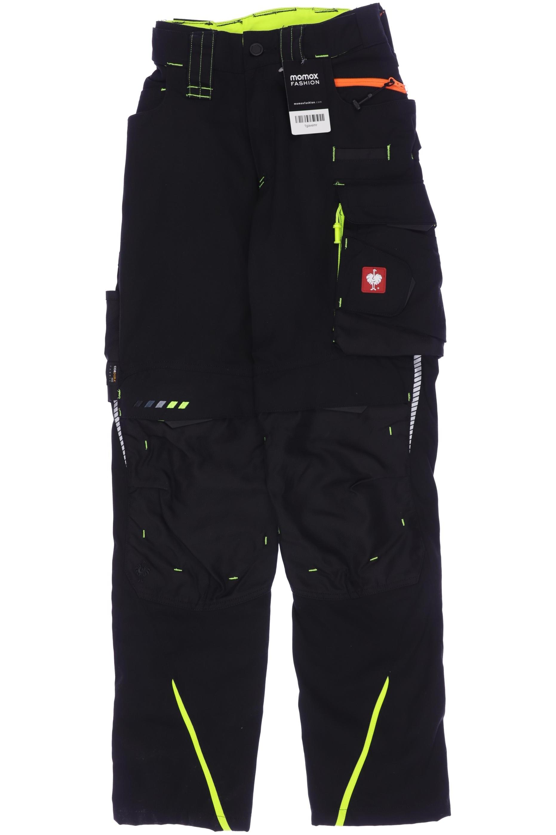 engelbert strauss Jungen Stoffhose, schwarz, Gr. 152