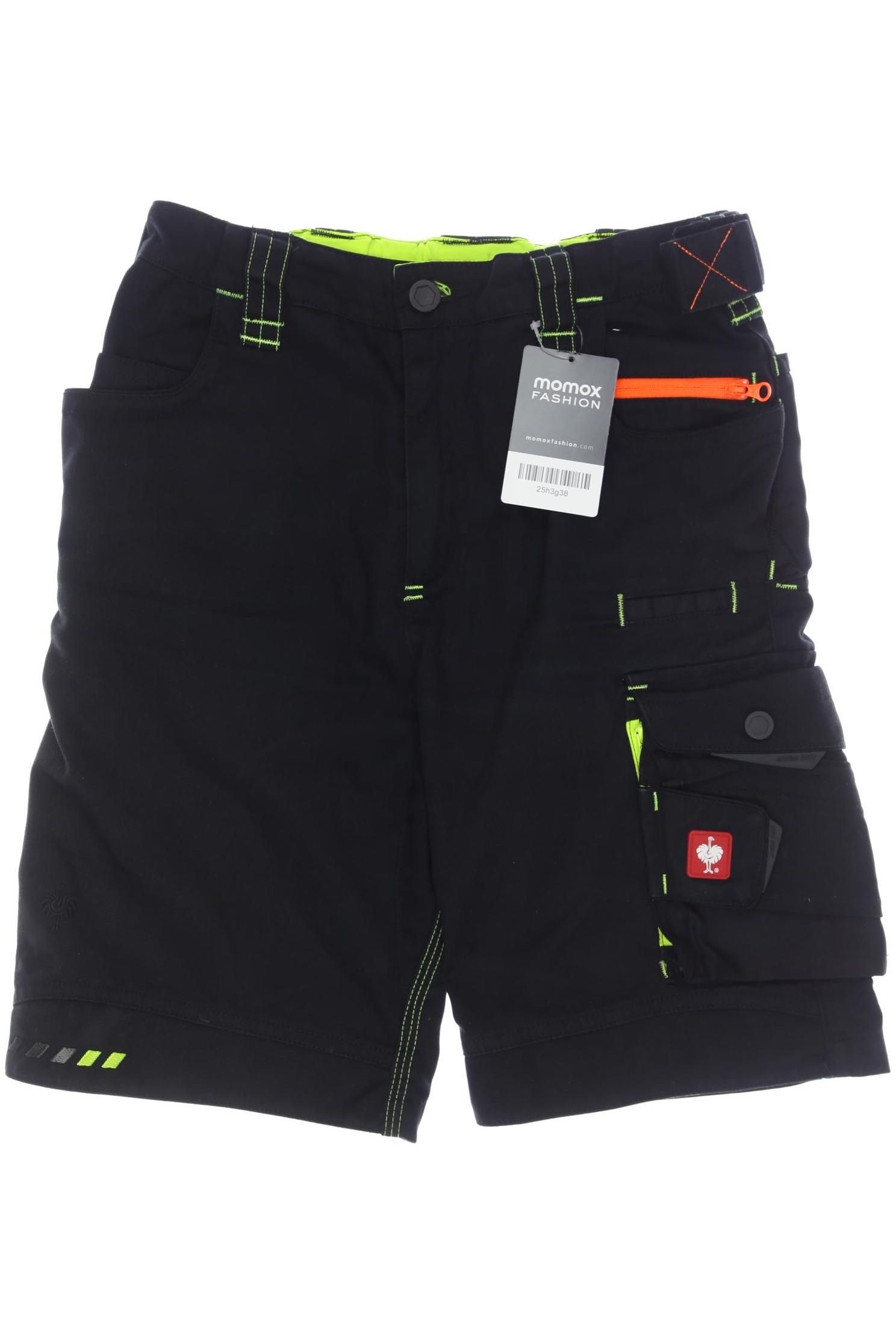 engelbert strauss Jungen Shorts, schwarz, Gr. 146/152