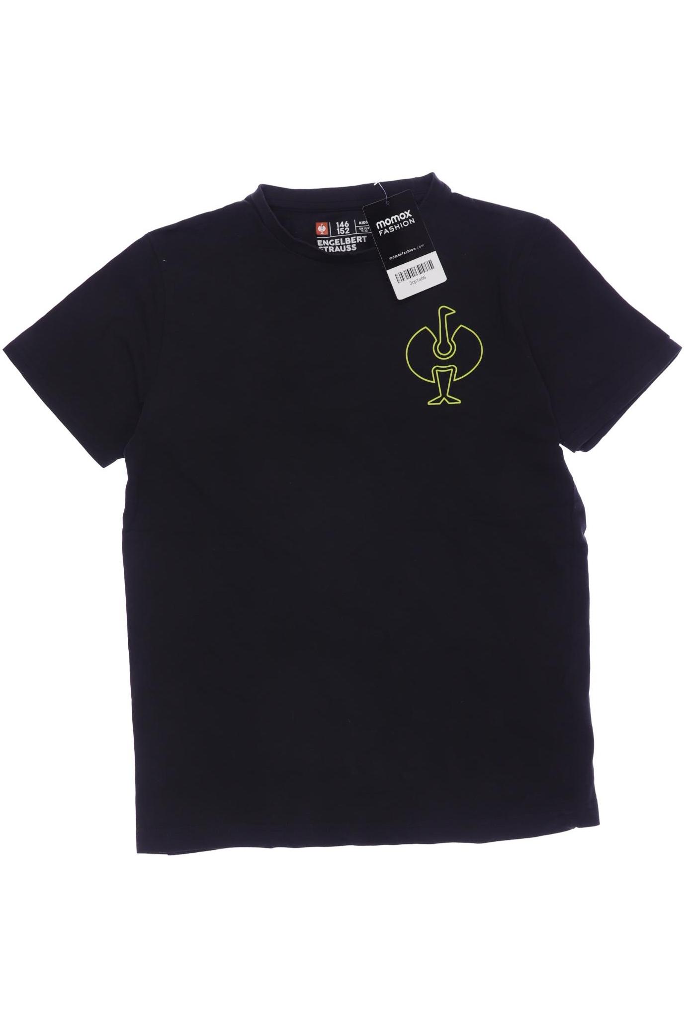 engelbert strauss Herren T-Shirt, schwarz, Gr. 146