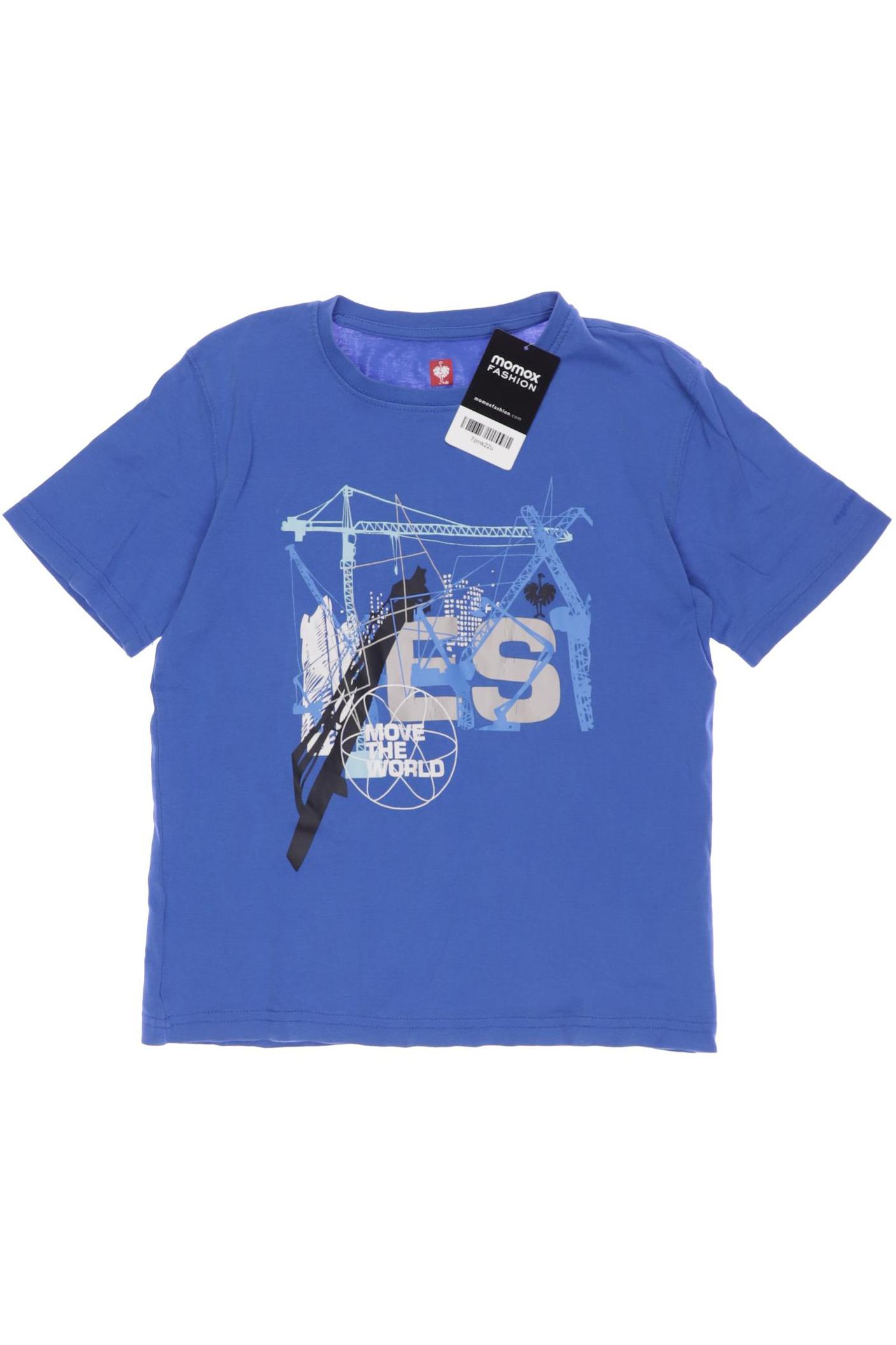 engelbert strauss Herren T-Shirt, blau, Gr. 134