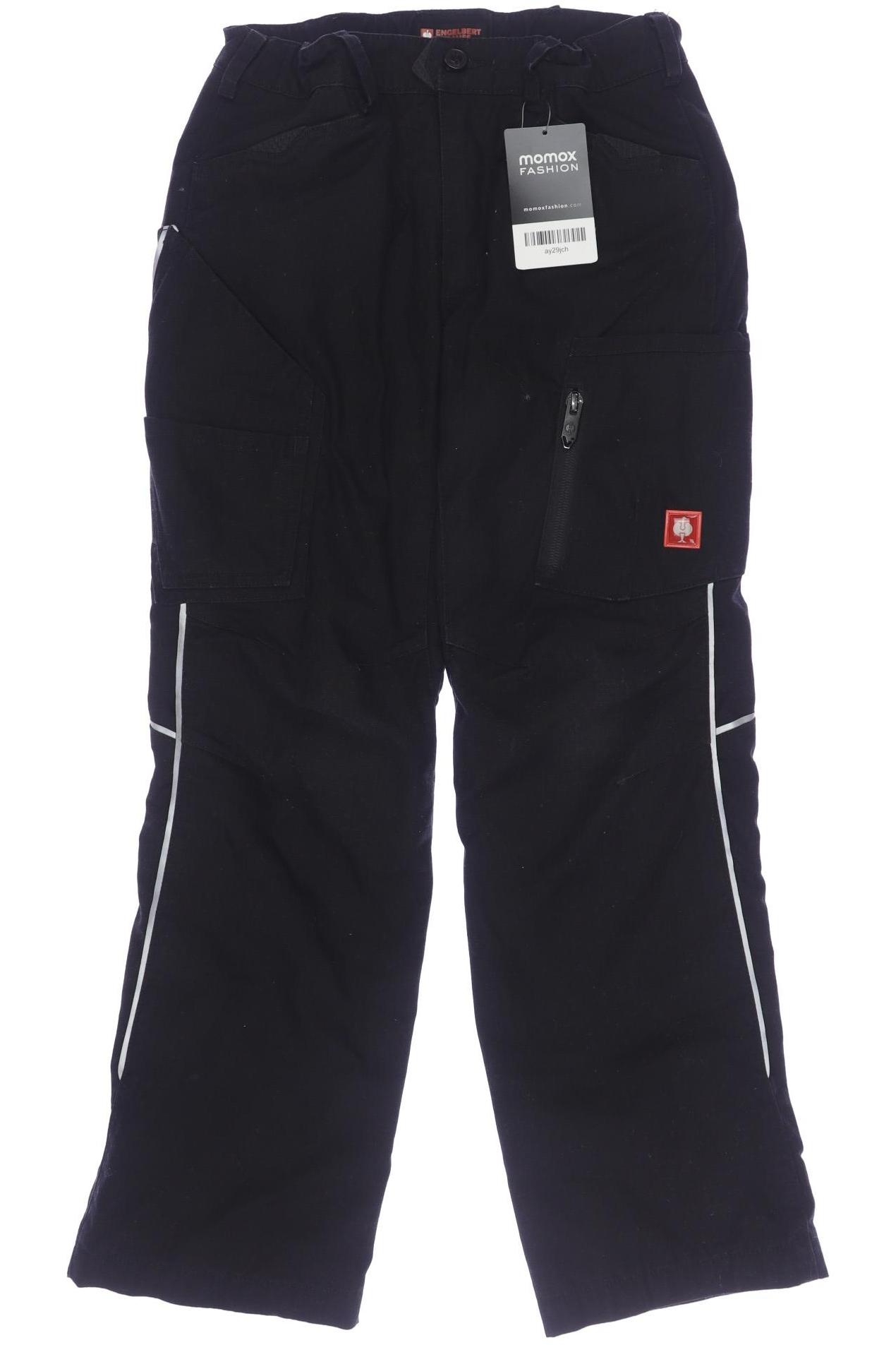 engelbert strauss Herren Stoffhose, schwarz, Gr. 140