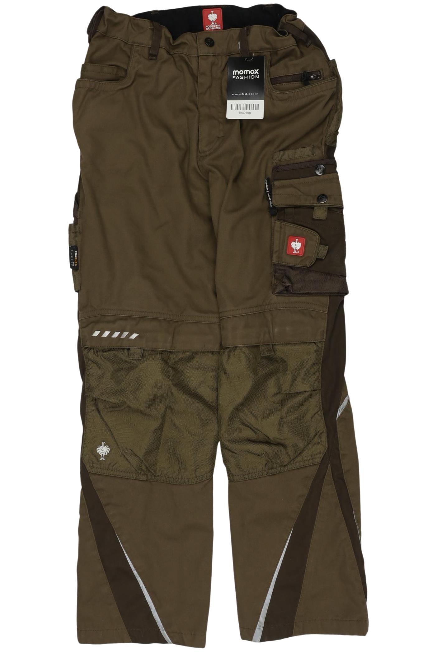 engelbert strauss Jungen Stoffhose, grün, Gr. 146