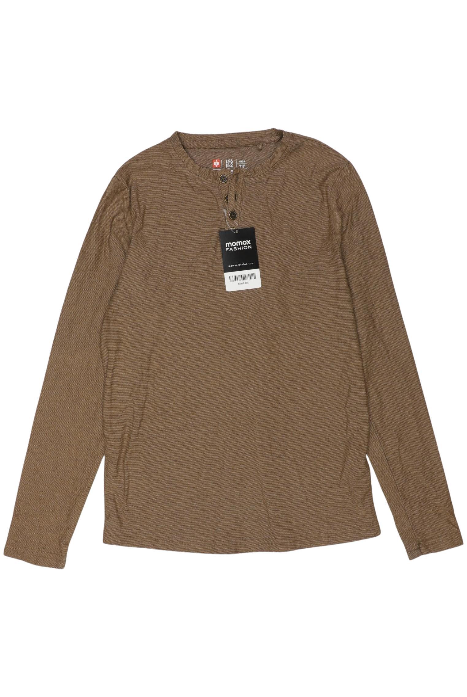 engelbert strauss Jungen Langarmshirt, braun, Gr. 146/152