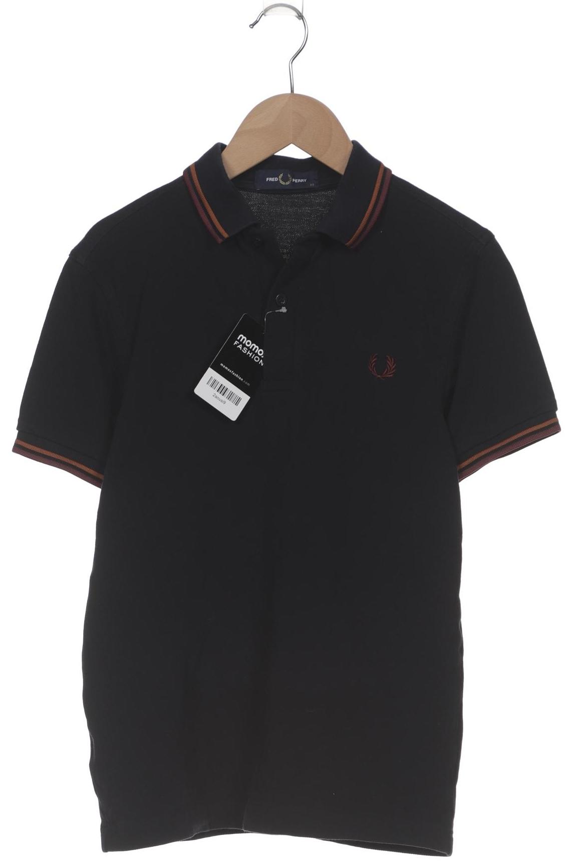 Fred Perry Damen Poloshirt, marineblau, Gr. 34