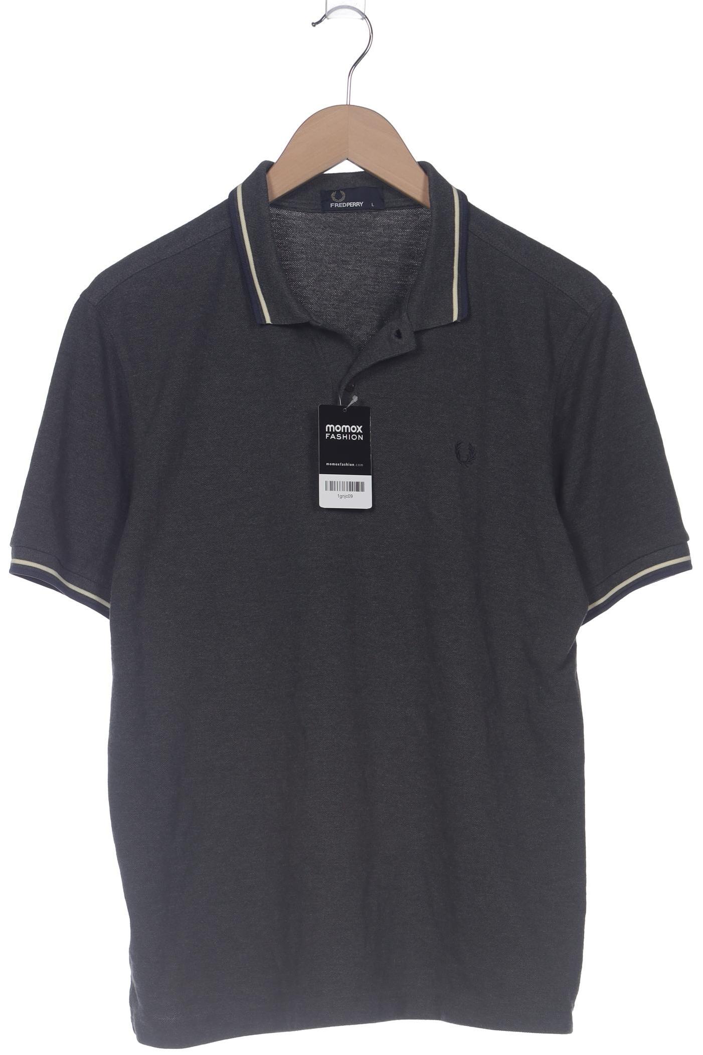 Fred Perry Herren Poloshirt, grau, Gr. 52