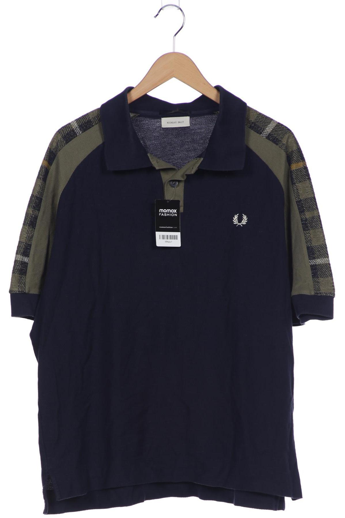 Fred Perry Herren Poloshirt, marineblau, Gr. 54