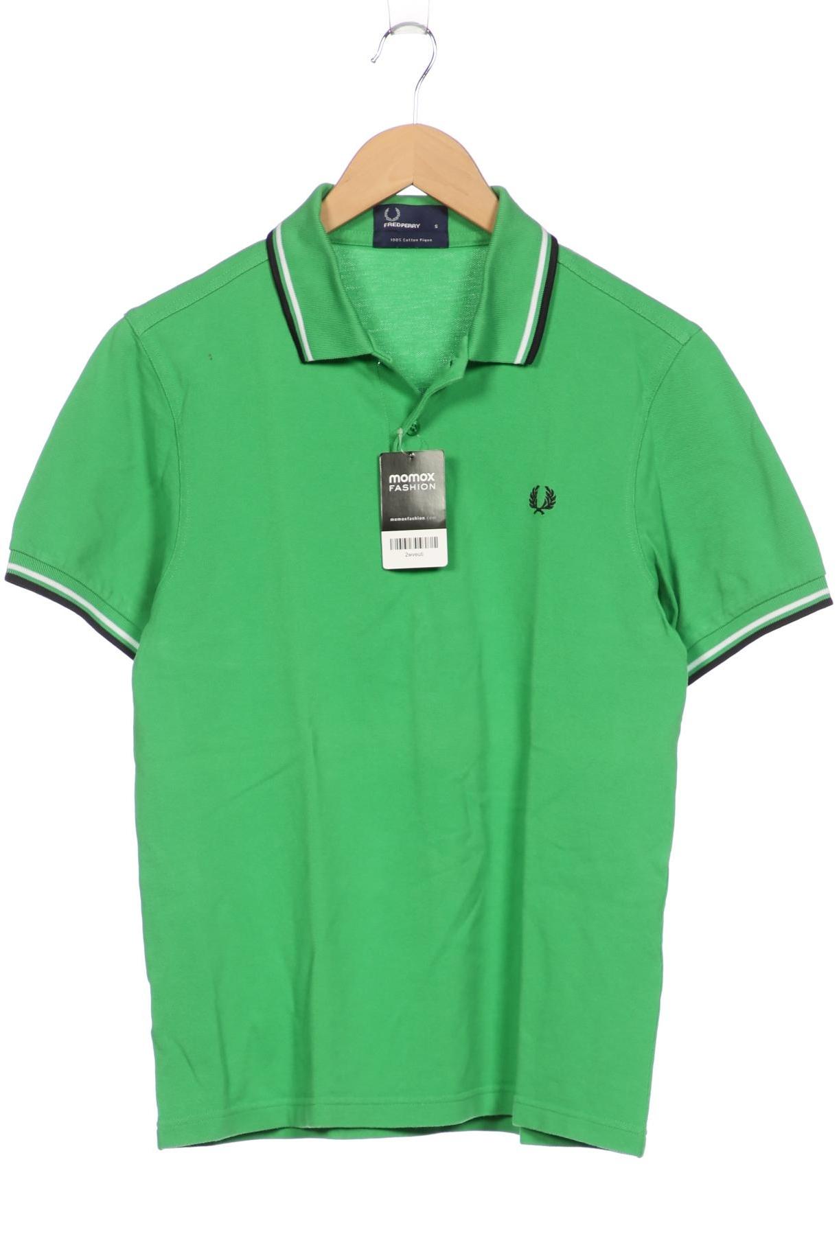 Fred Perry Herren Poloshirt, grün, Gr. 46