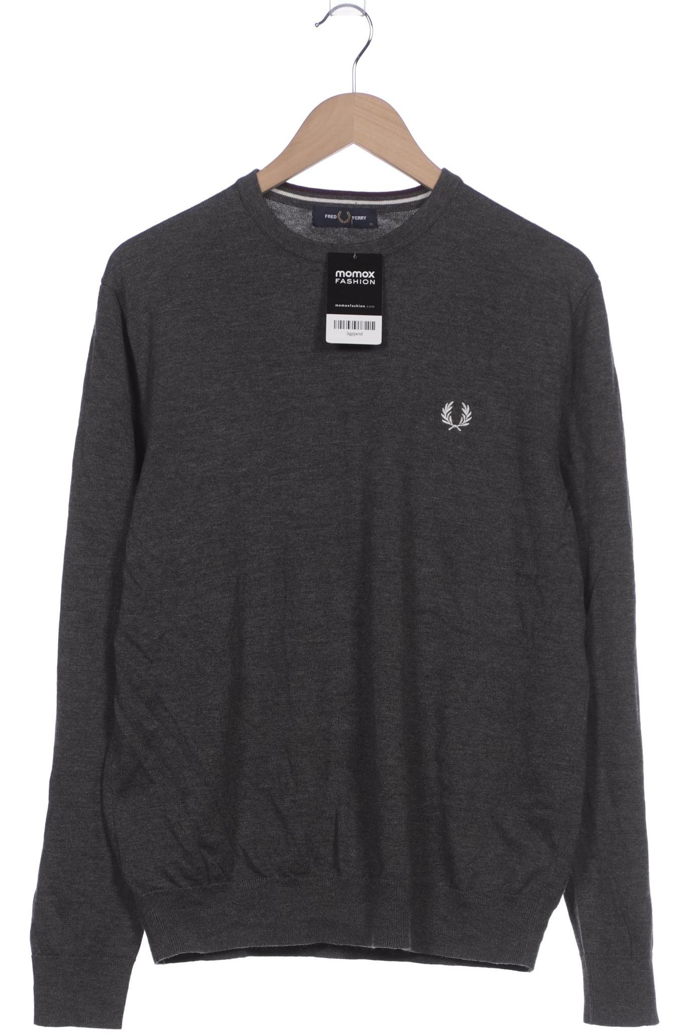Fred Perry Herren Pullover, grau, Gr. 54