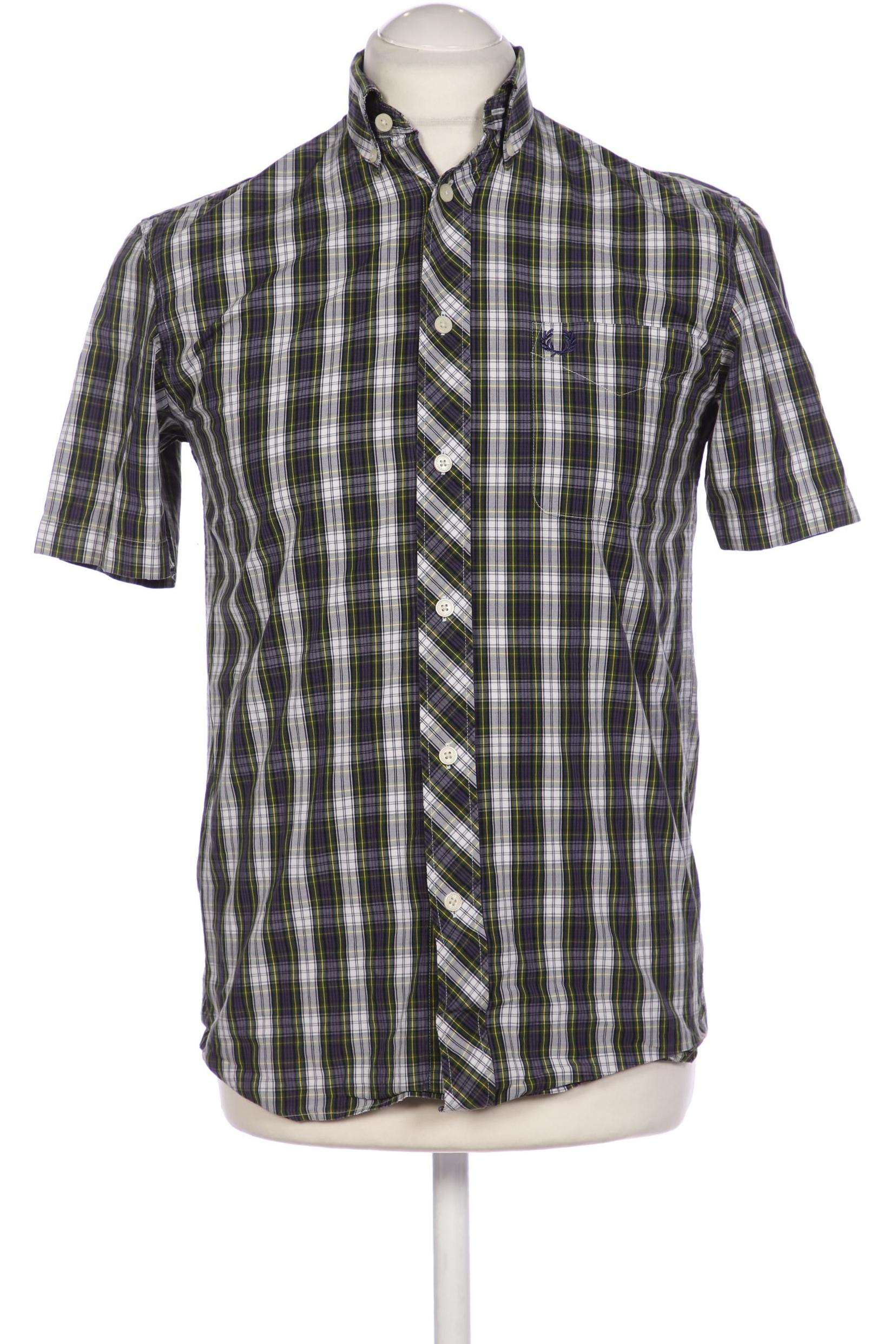 Fred Perry Herren Hemd, grün, Gr. 46