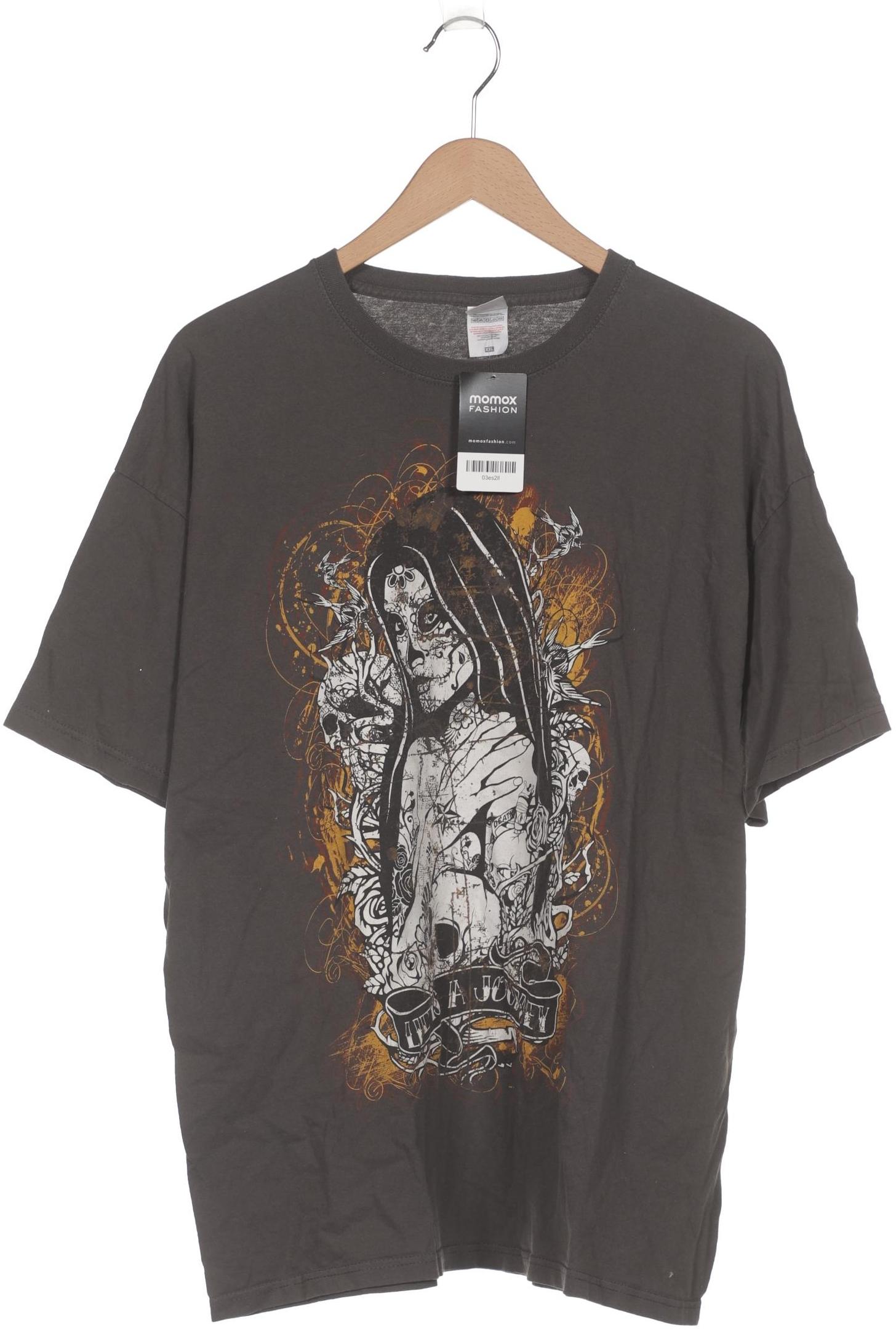 Fruit of the Loom Herren T-Shirt, grau, Gr. 56