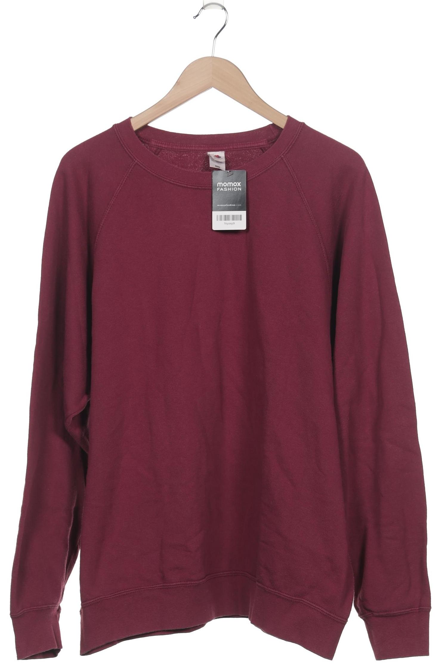 Fruit of the Loom Herren Sweatshirt, pink, Gr. 56