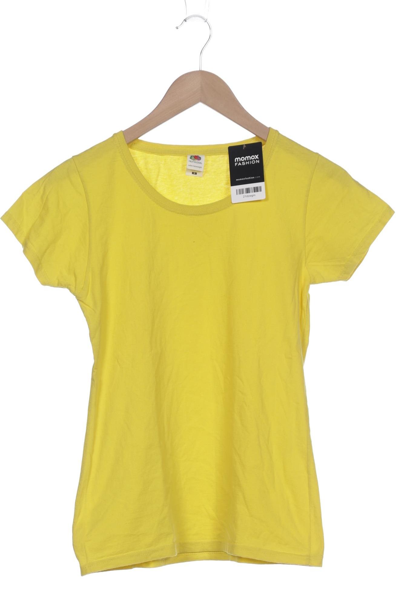 Fruit of the Loom Damen T-Shirt, gelb, Gr. 36