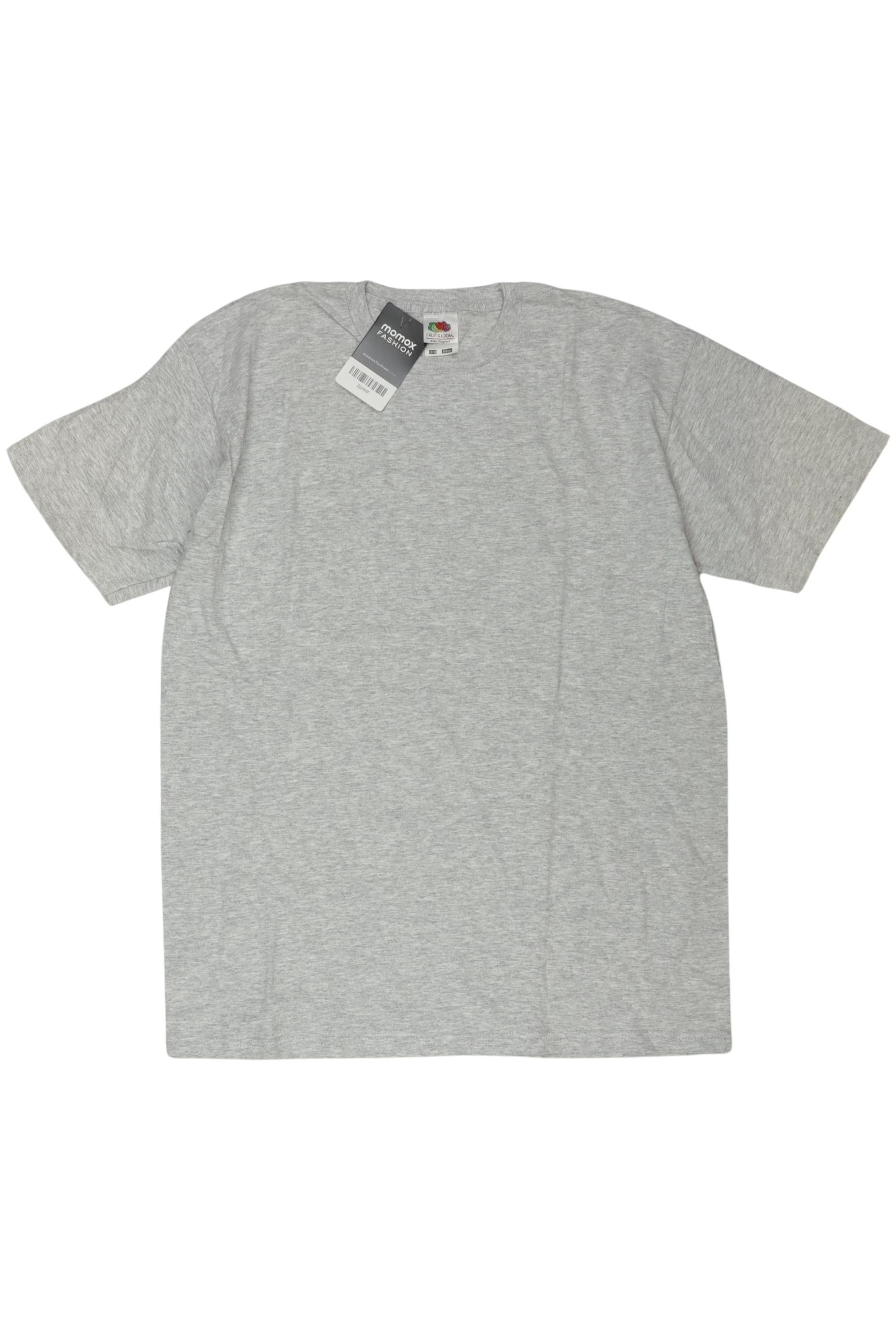 Fruit of the Loom Jungen T-Shirt, grau, Gr. 164