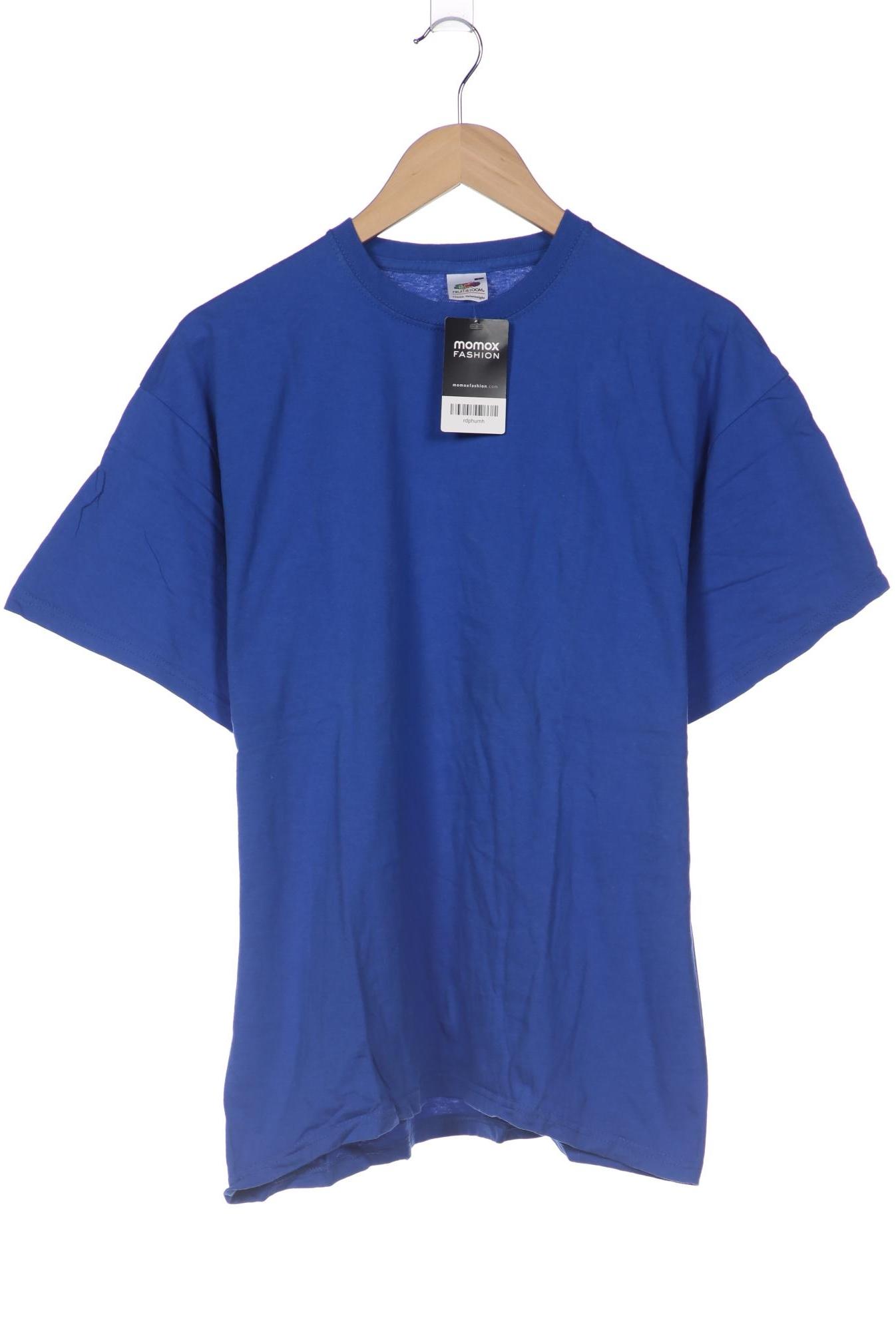 Fruit of the Loom Herren T-Shirt, blau, Gr. 52