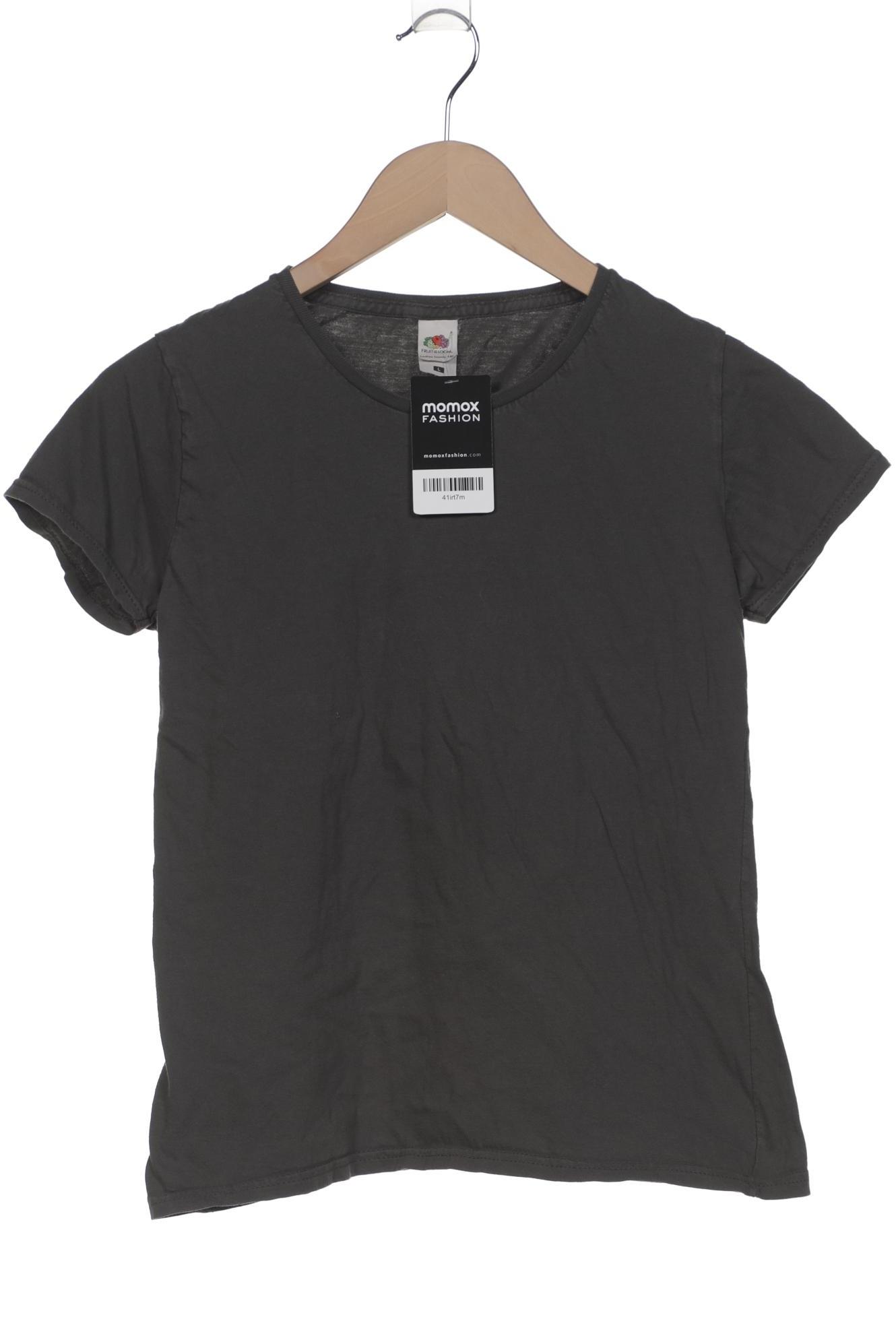 Fruit of the Loom Damen T-Shirt, grau, Gr. 42