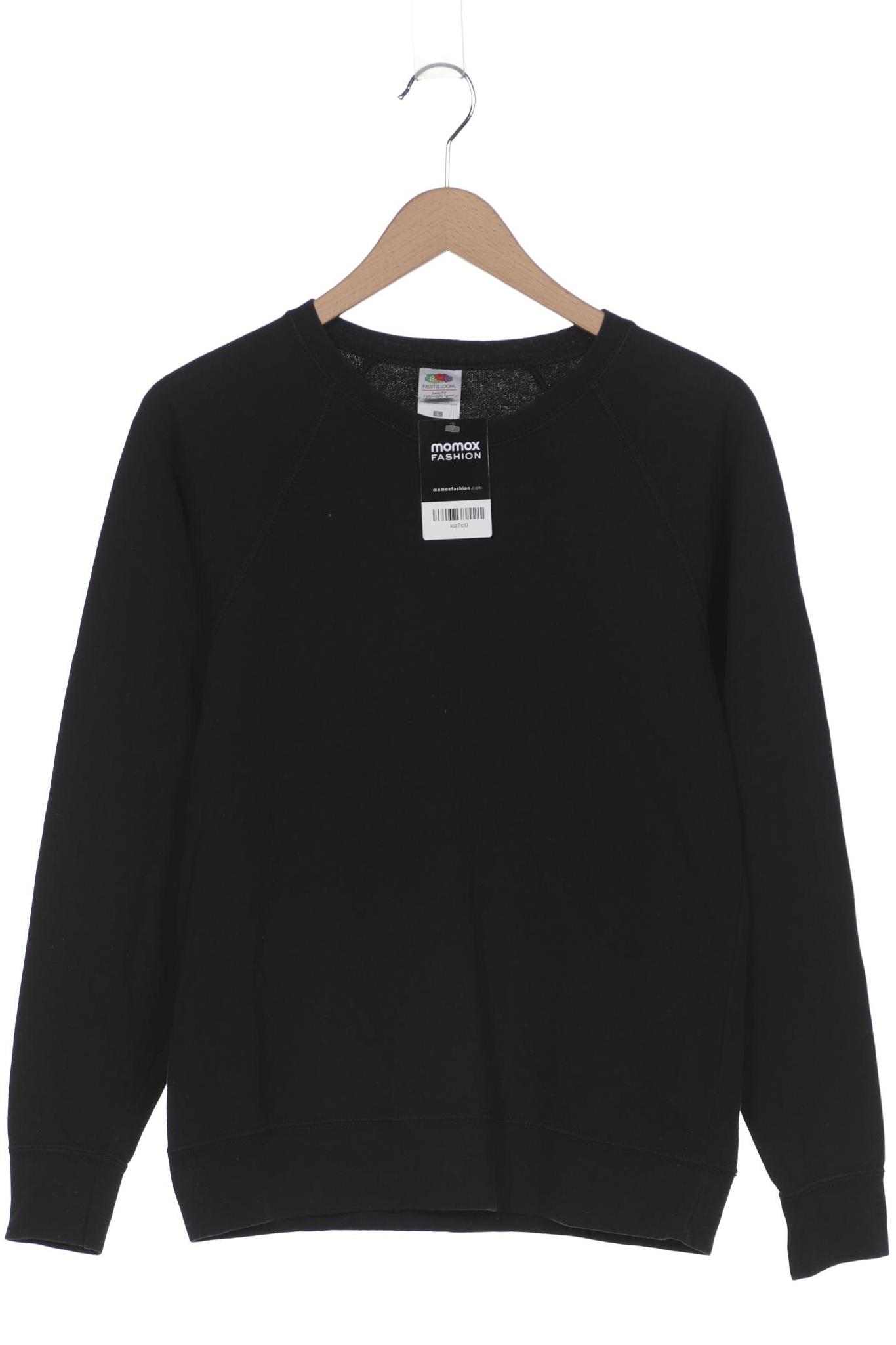 Fruit of the Loom Damen Sweatshirt, schwarz, Gr. 42