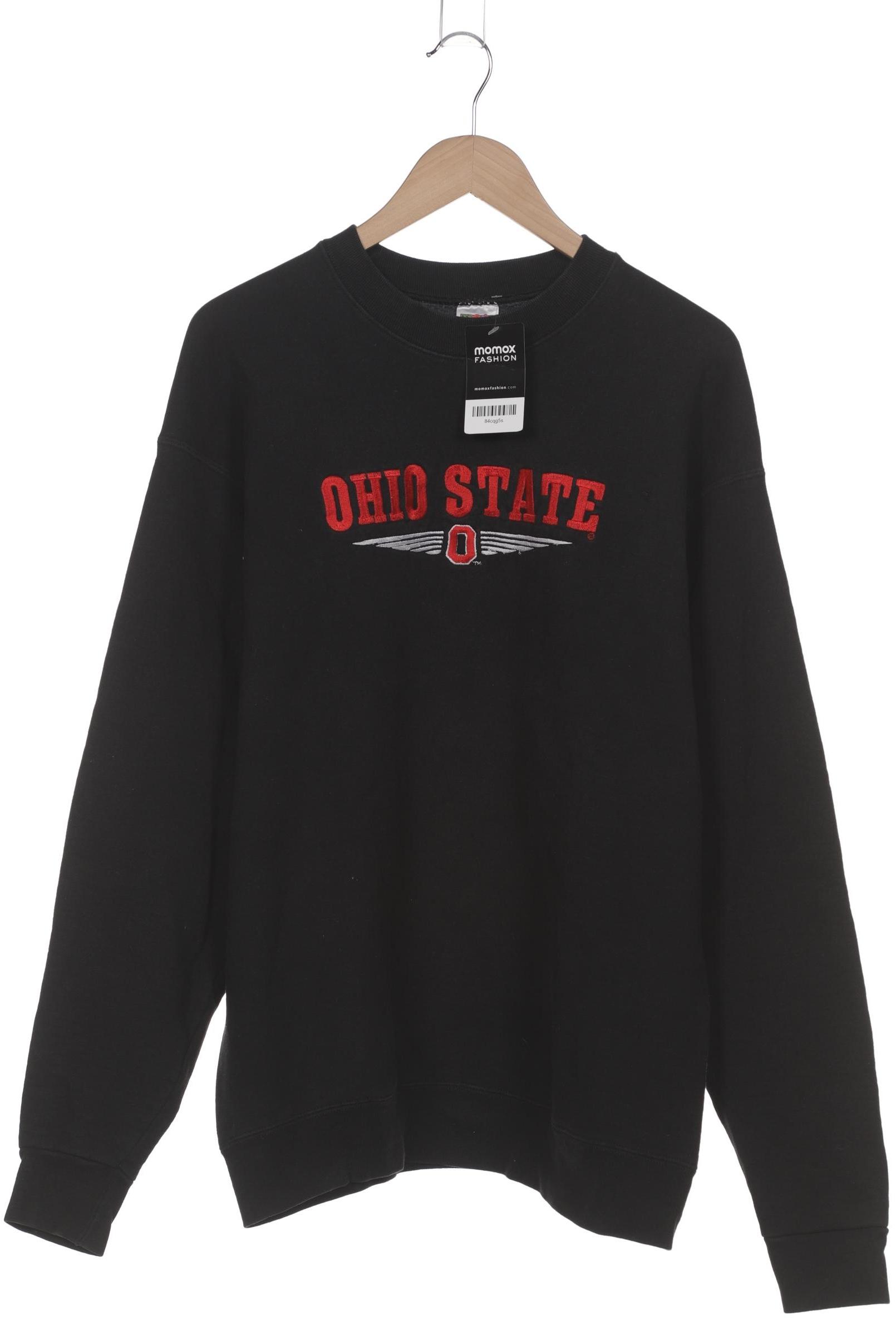 Fruit of the Loom Herren Sweatshirt, schwarz, Gr. 54