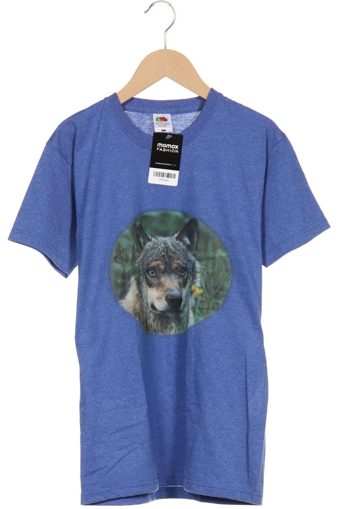 Fruit of the Loom Damen T-Shirt, blau, Gr. 36