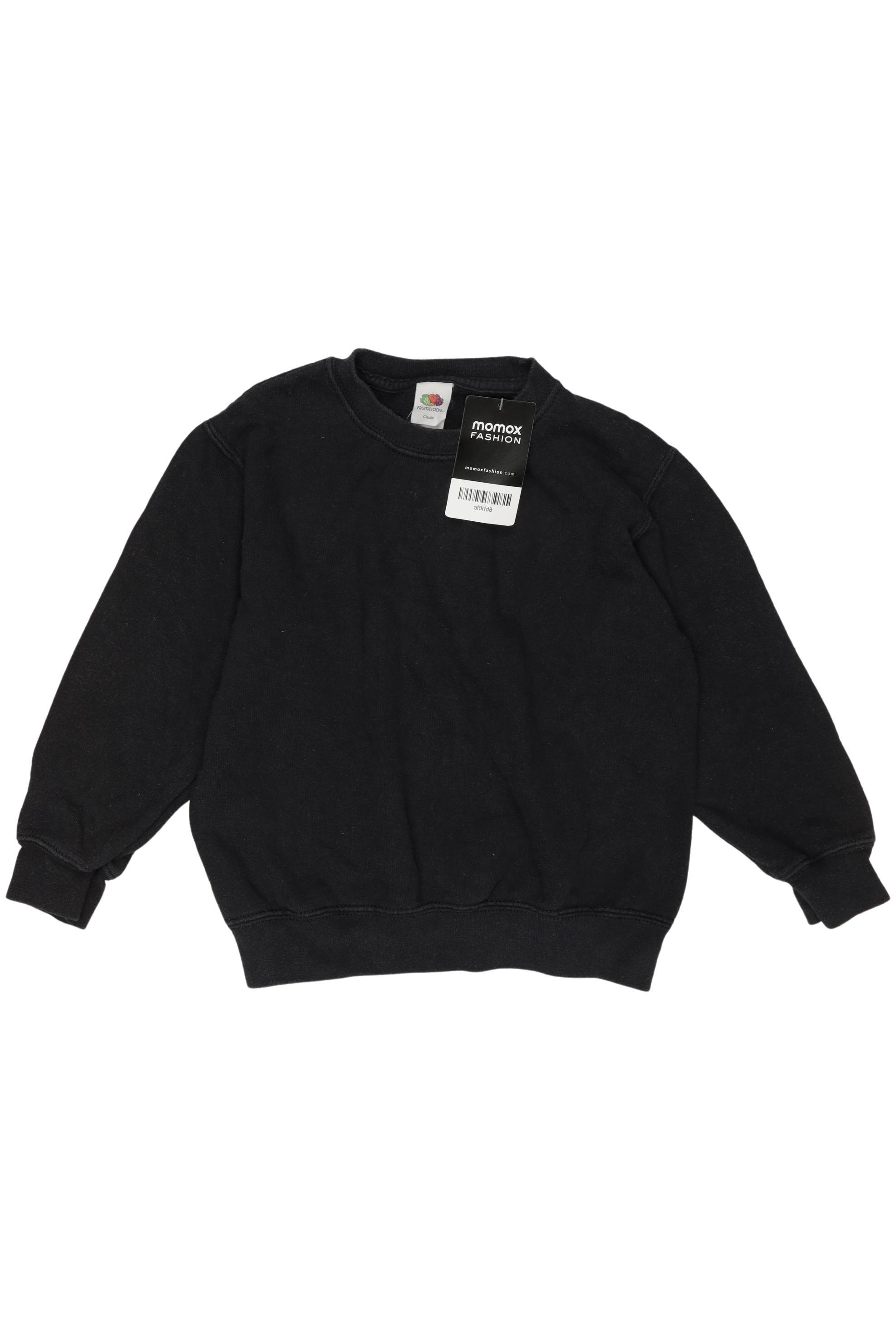 Fruit of the Loom Jungen Hoodies & Sweater, schwarz, Gr. 116