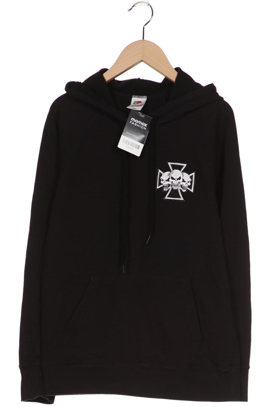 Fruit of the Loom Damen Kapuzenpullover, schwarz, Gr. 38