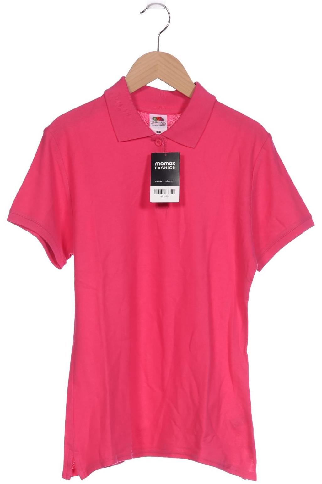 Fruit of the Loom Damen Poloshirt, pink, Gr. 38