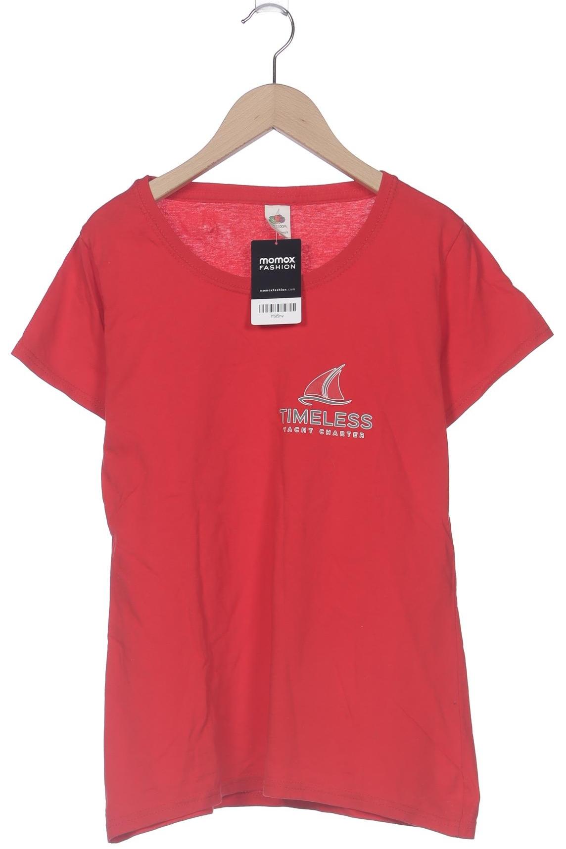 Fruit of the Loom Damen T-Shirt, rot, Gr. 38