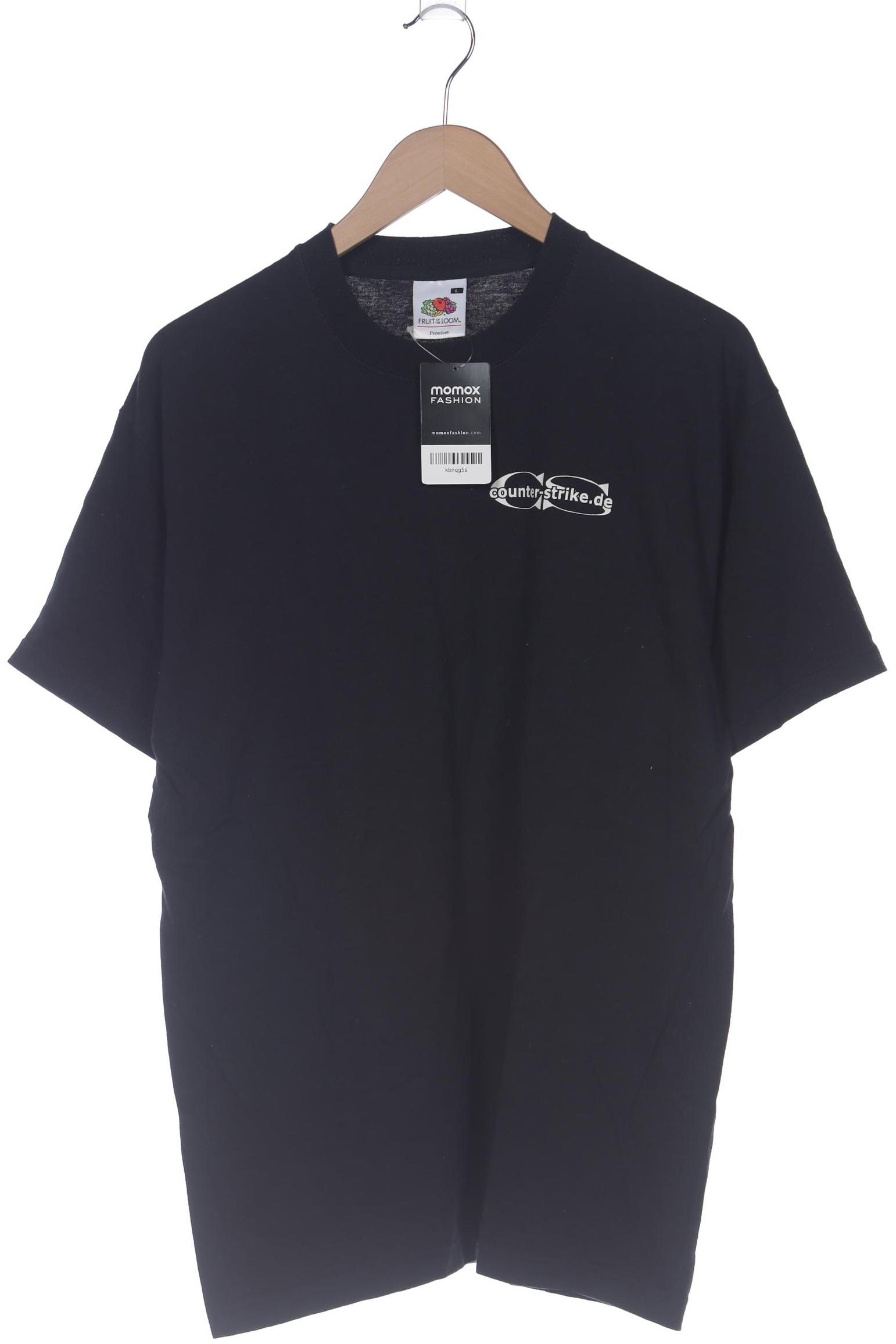 Fruit of the Loom Damen T-Shirt, schwarz, Gr. 42