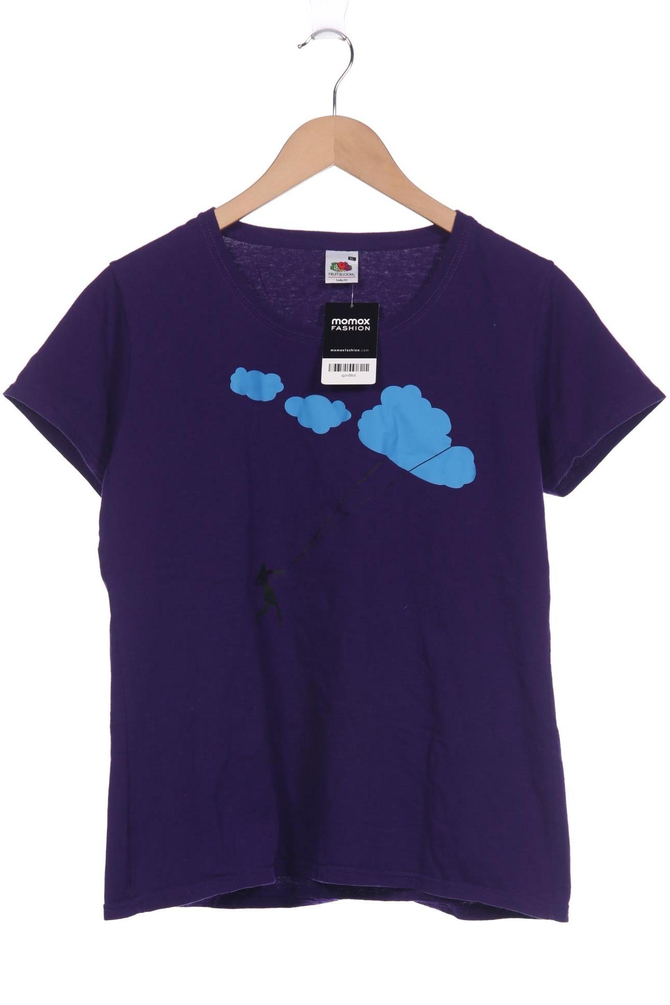 Fruit of the Loom Damen T-Shirt, flieder, Gr. 44