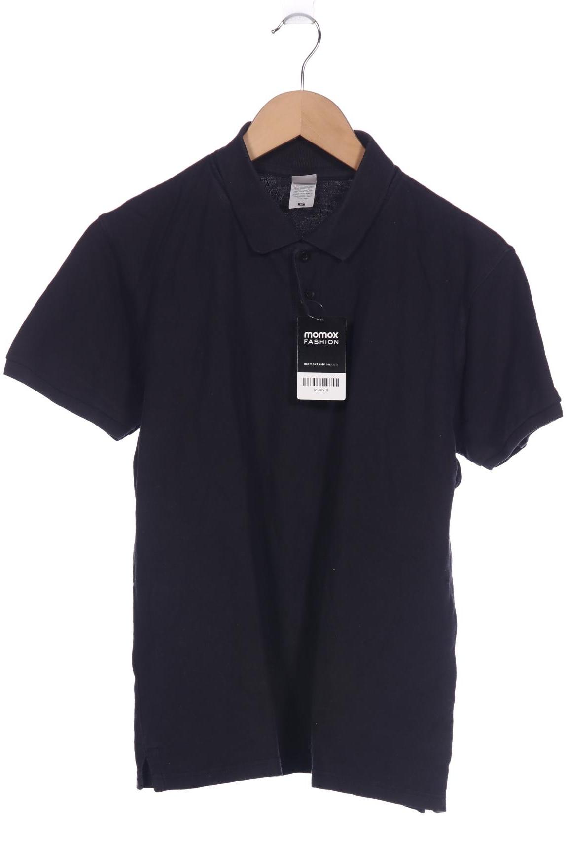 Fruit of the Loom Herren Poloshirt, schwarz, Gr. 48