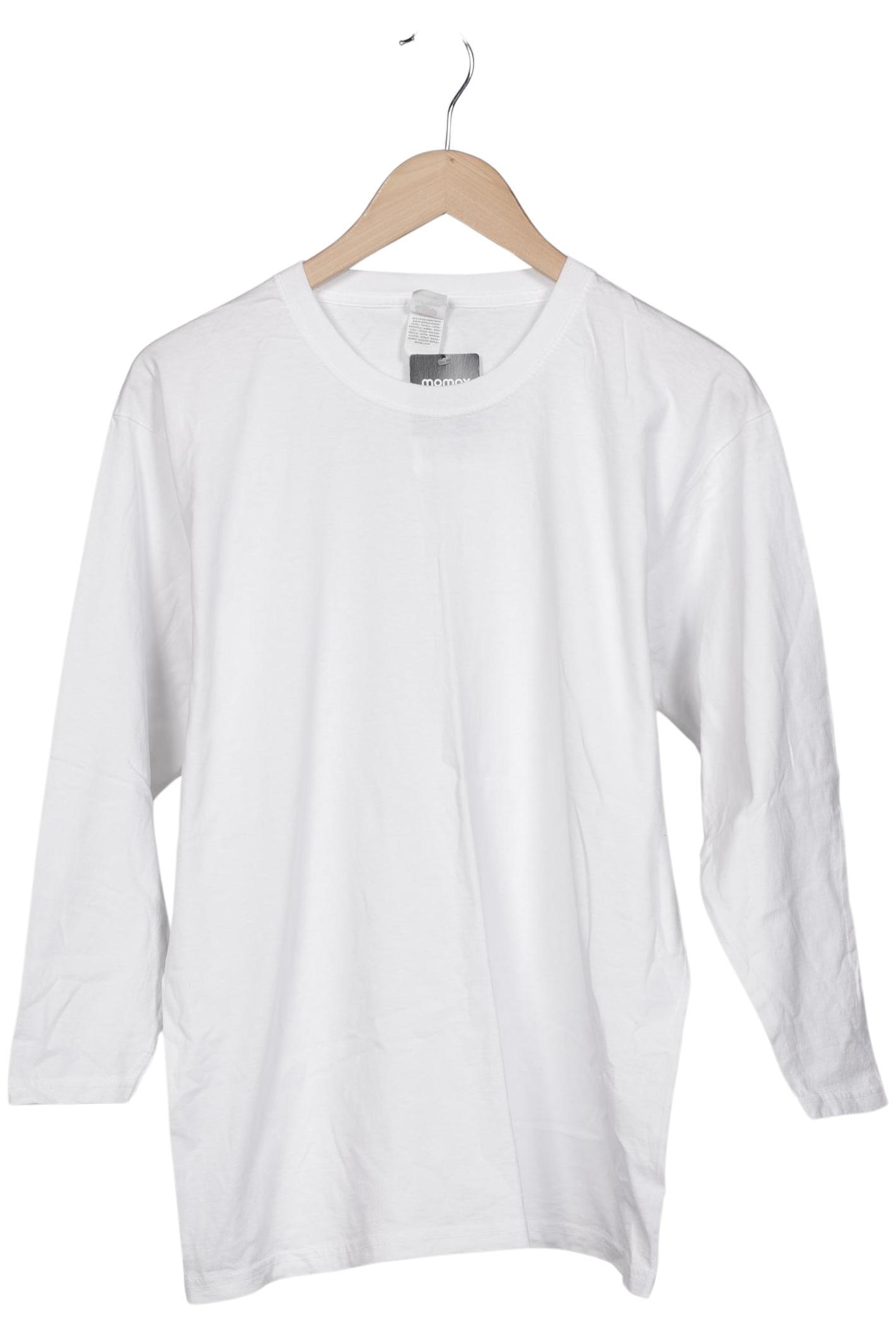 Fruit of the Loom Herren Langarmshirt, weiß, Gr. 52