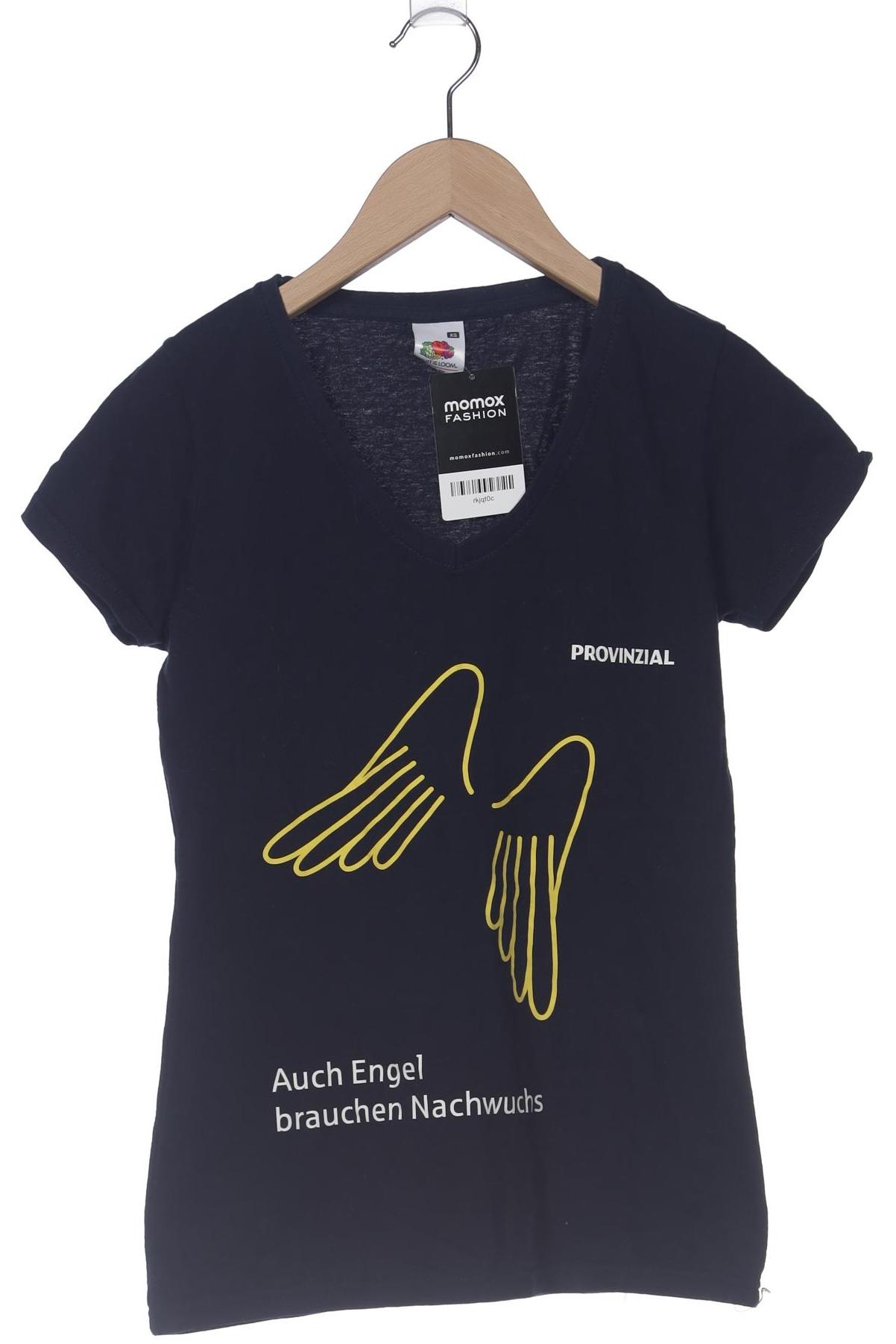 Fruit of the Loom Damen T-Shirt, marineblau, Gr. 34