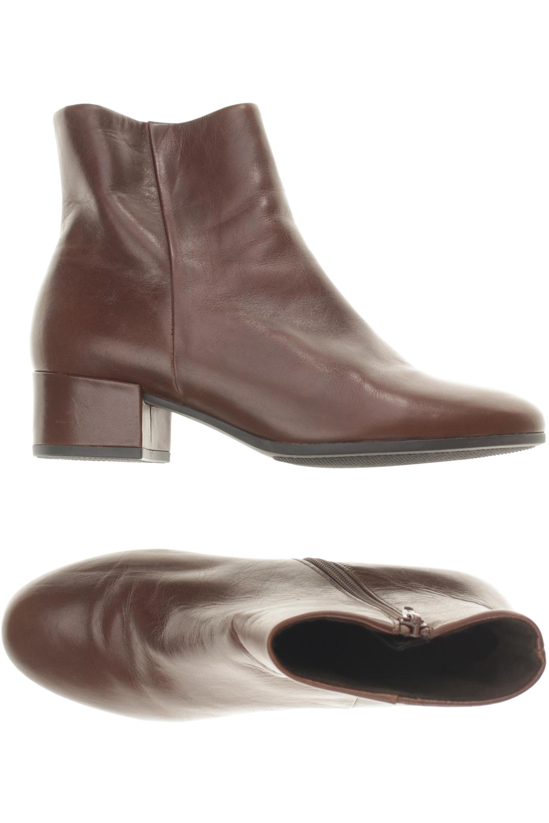 Second Hand Einzelstücke Damen Stiefelette, braun, Gr. 4.5