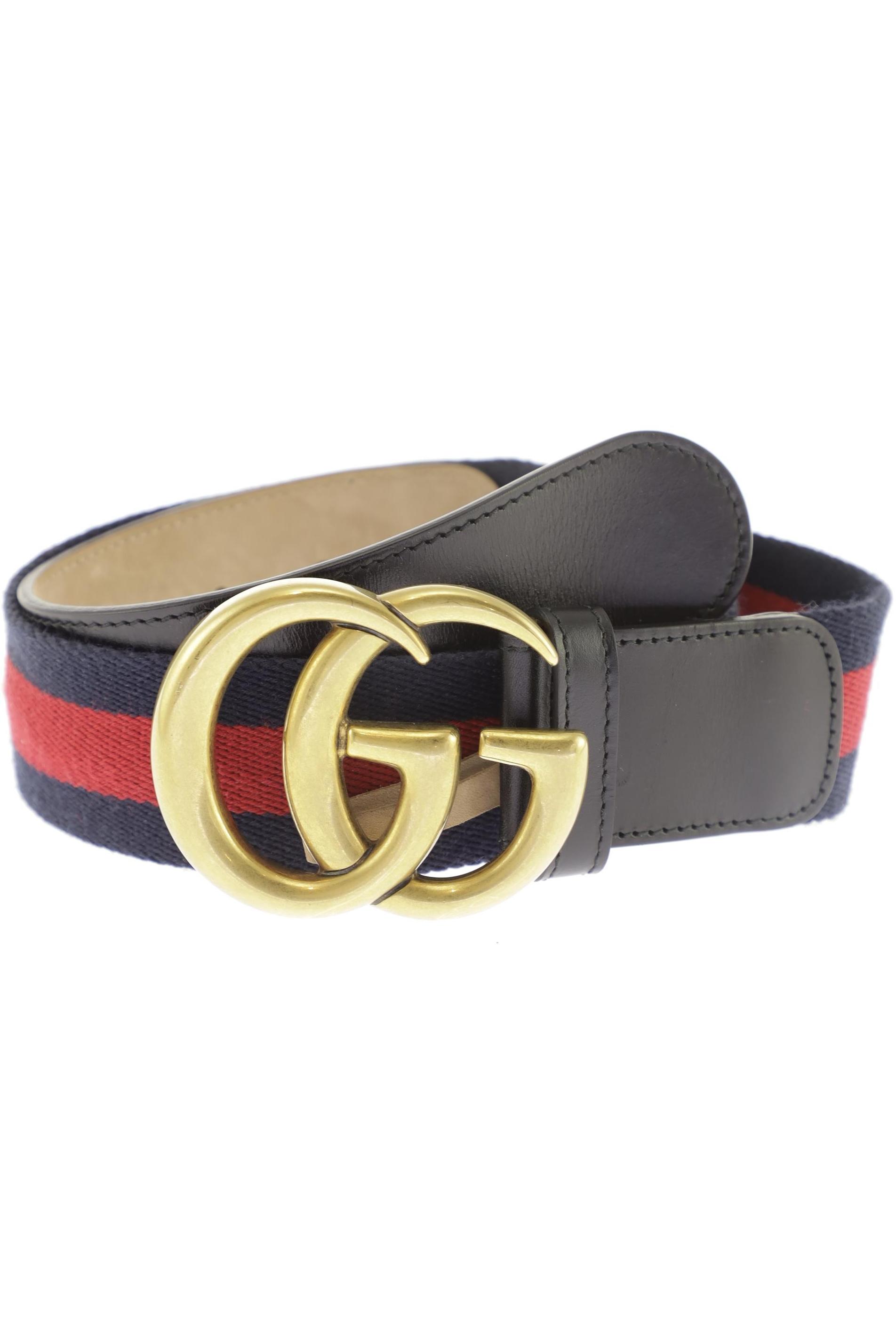 Gucci Damen Gürtel, marineblau, Gr. 75