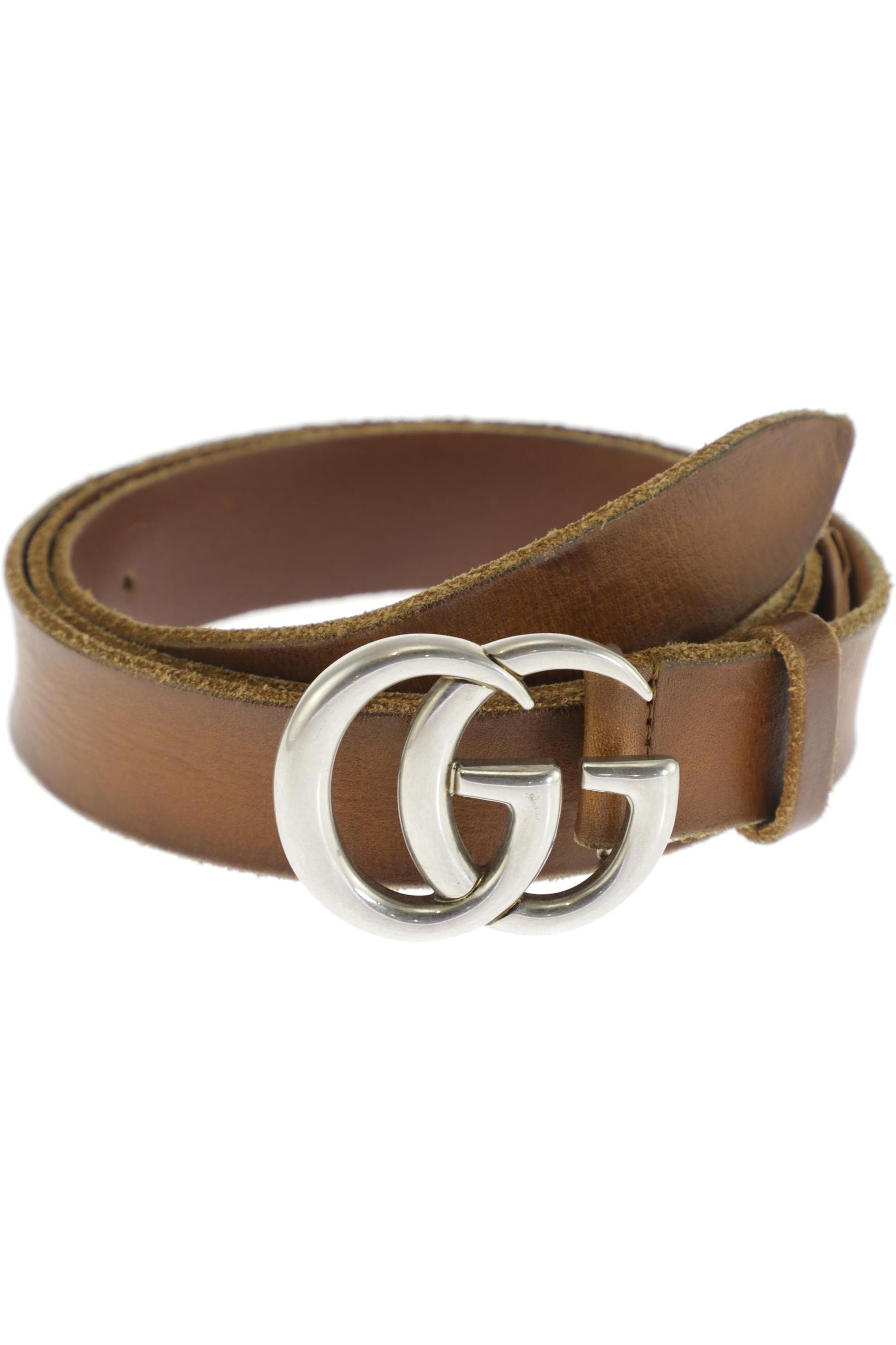 Gucci Damen Gürtel, braun, Gr. 110