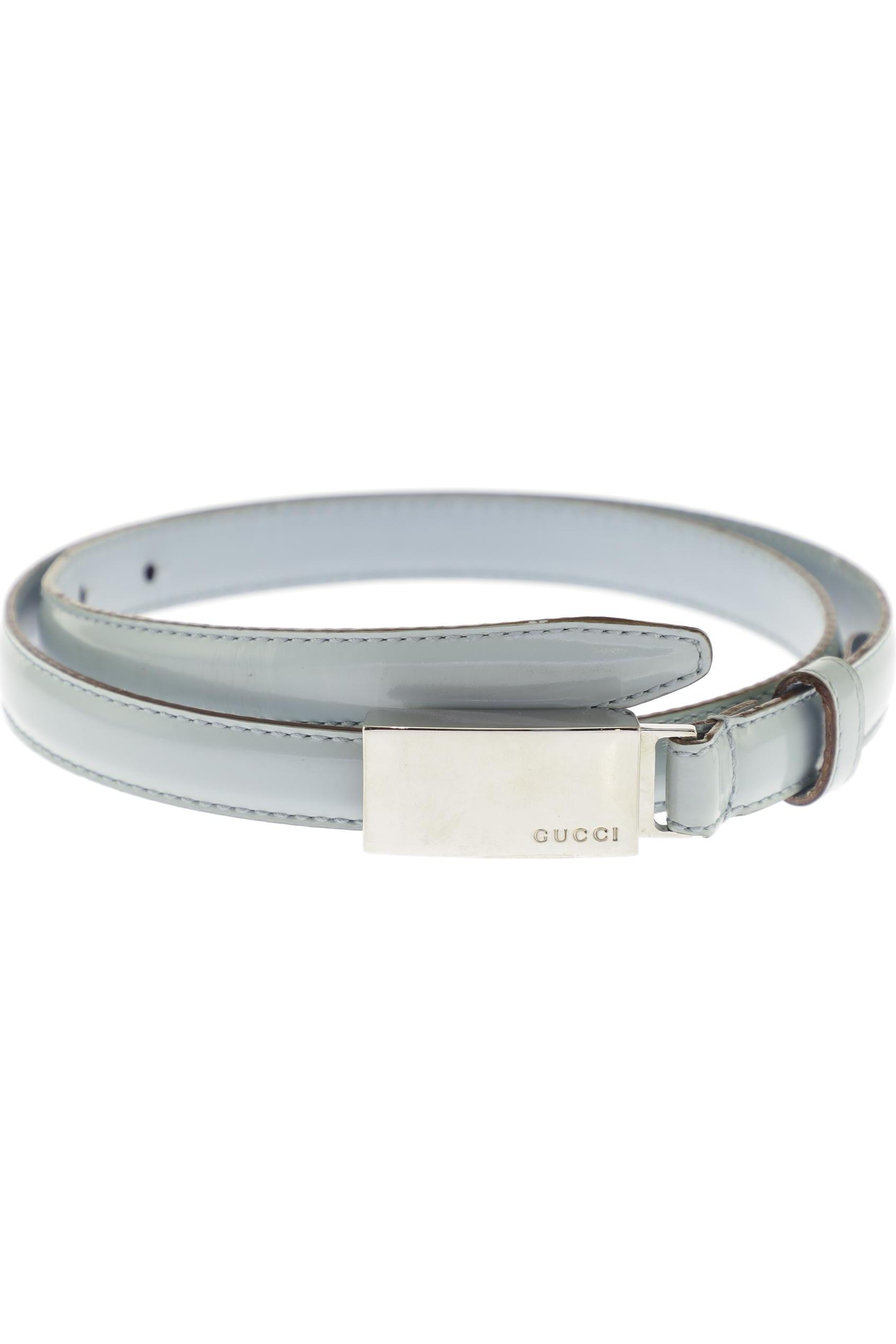Gucci Damen Gürtel, blau, Gr. 75