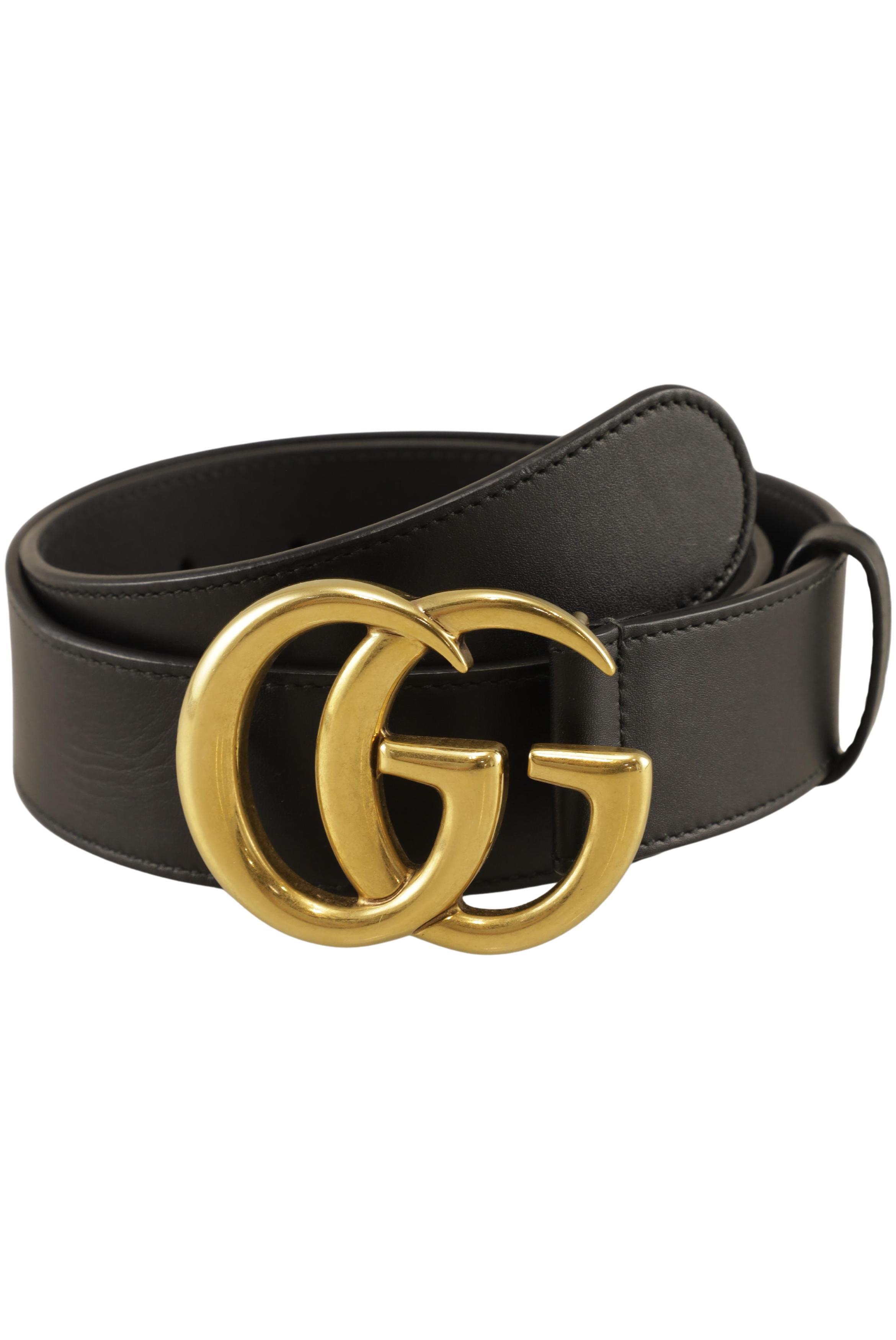 Gucci Damen Gürtel, schwarz, Gr. 75