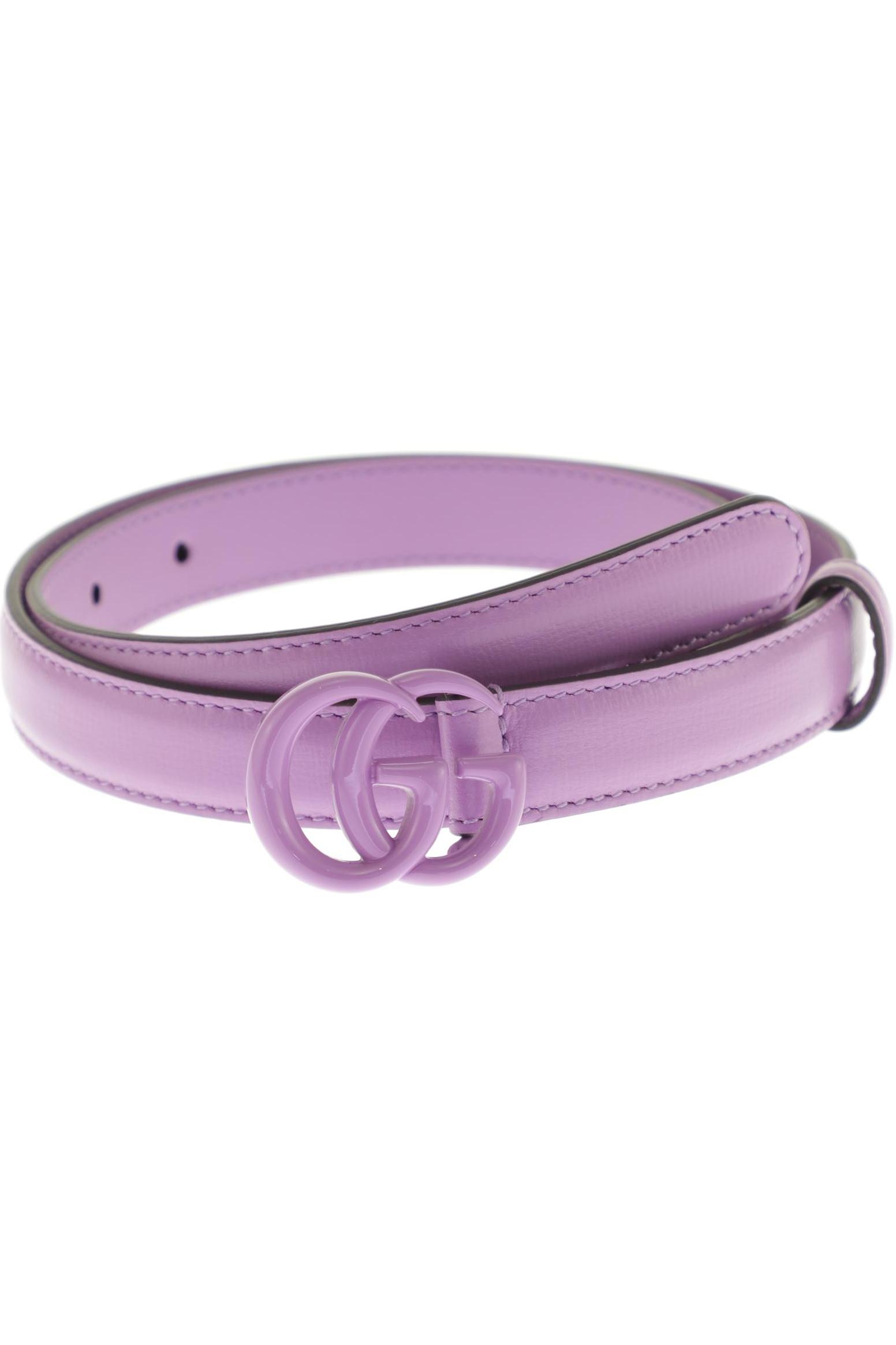 Gucci Damen Gürtel, flieder, Gr. 70