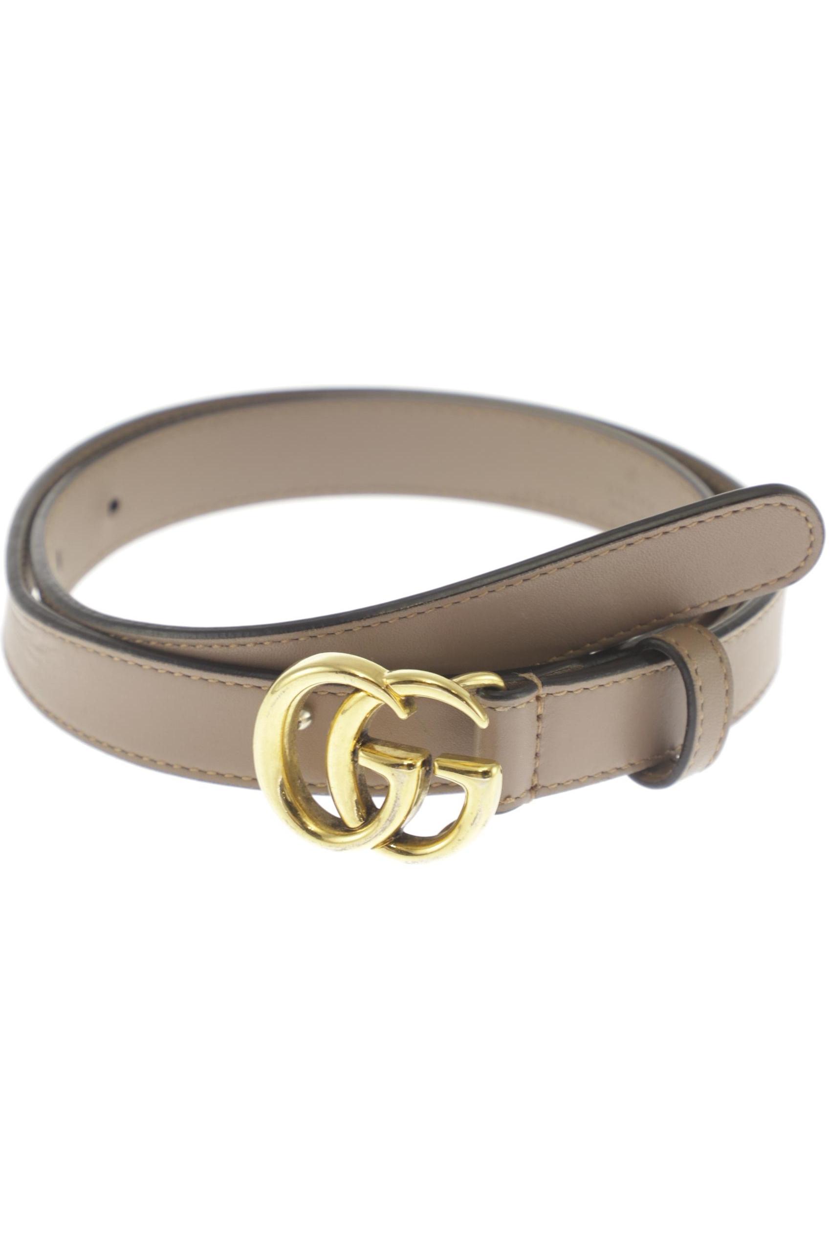Gucci Damen Gürtel, beige, Gr. 70