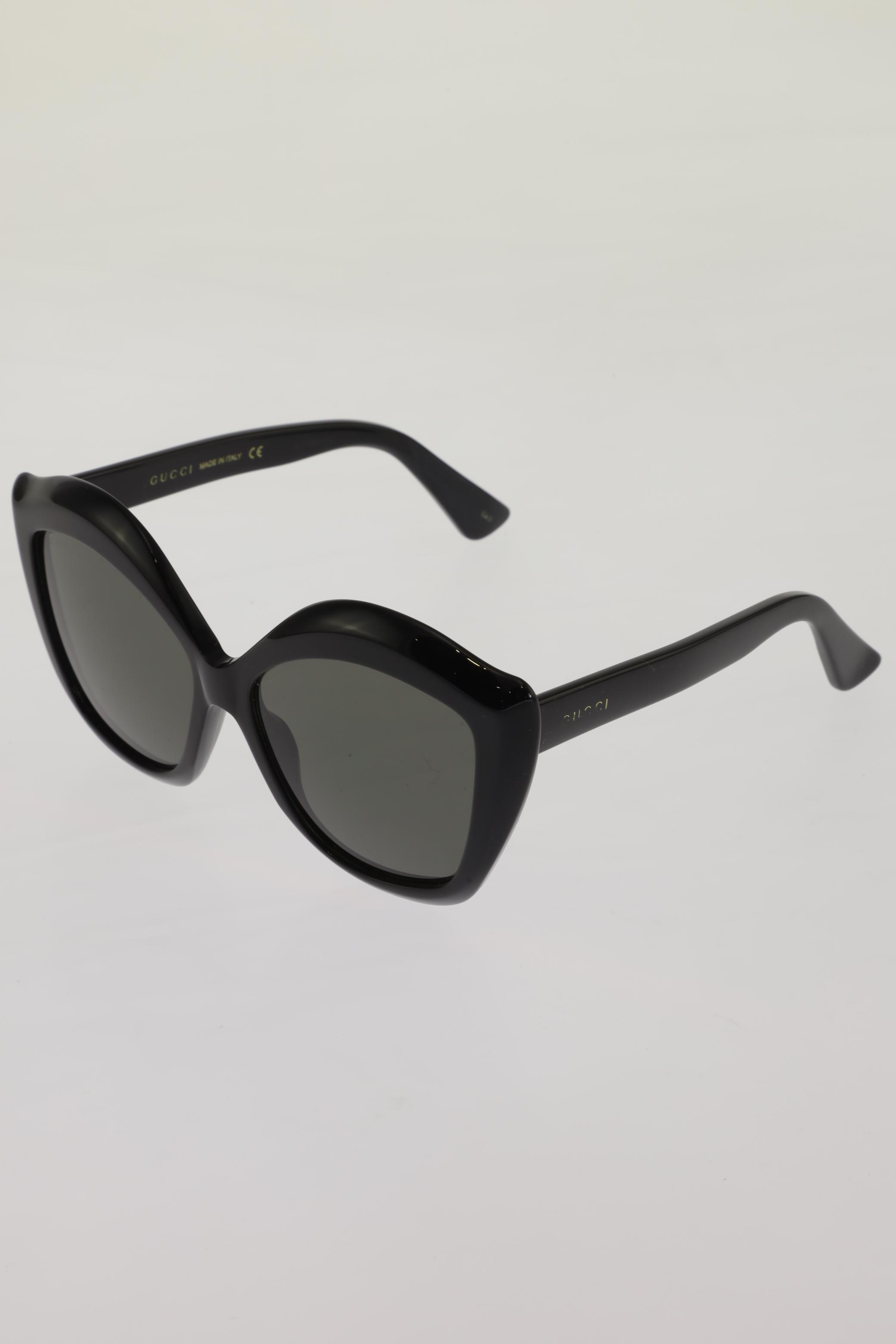 Gucci Damen Sonnenbrille, schwarz, Gr.
