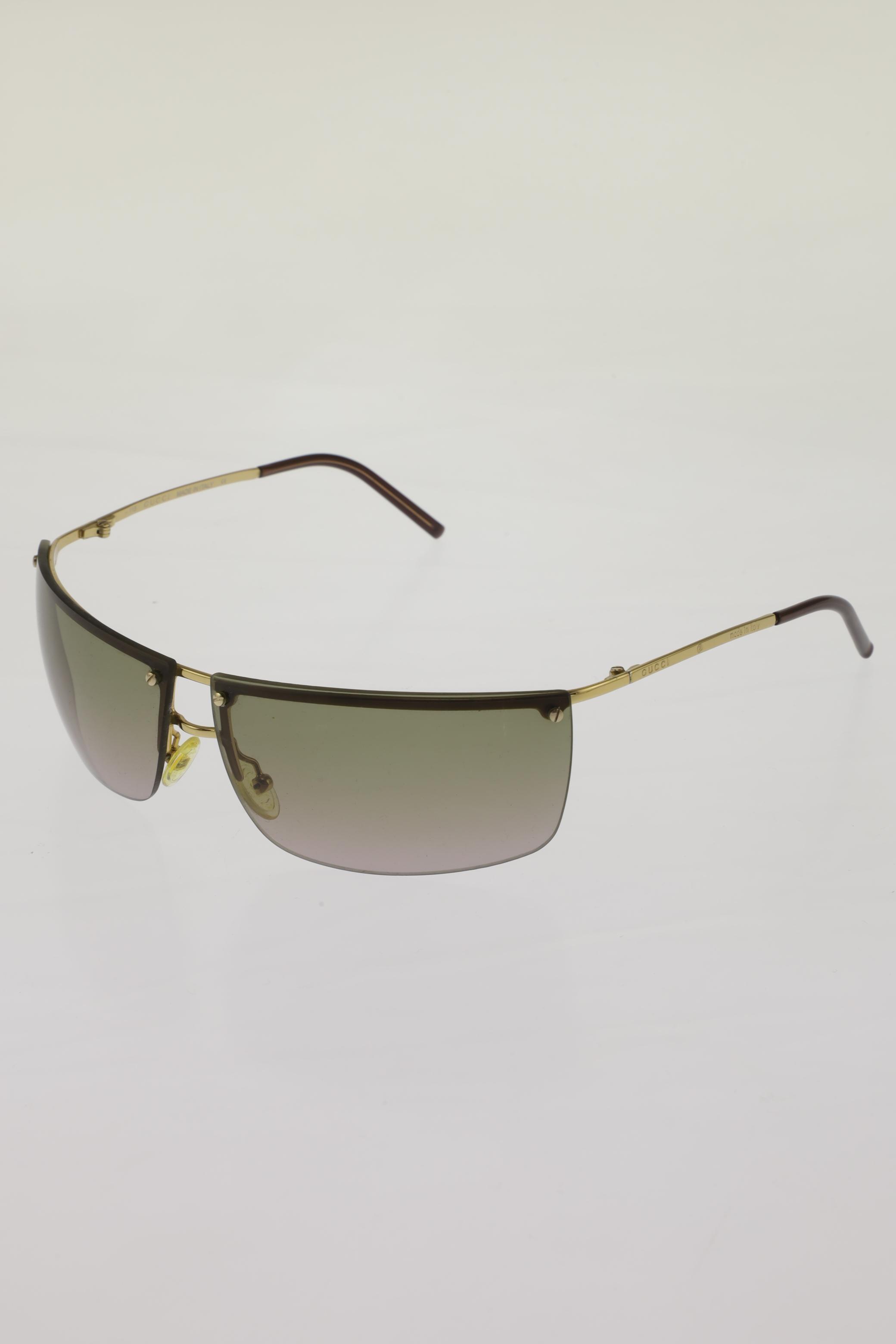 Gucci Damen Sonnenbrille, gold, Gr.