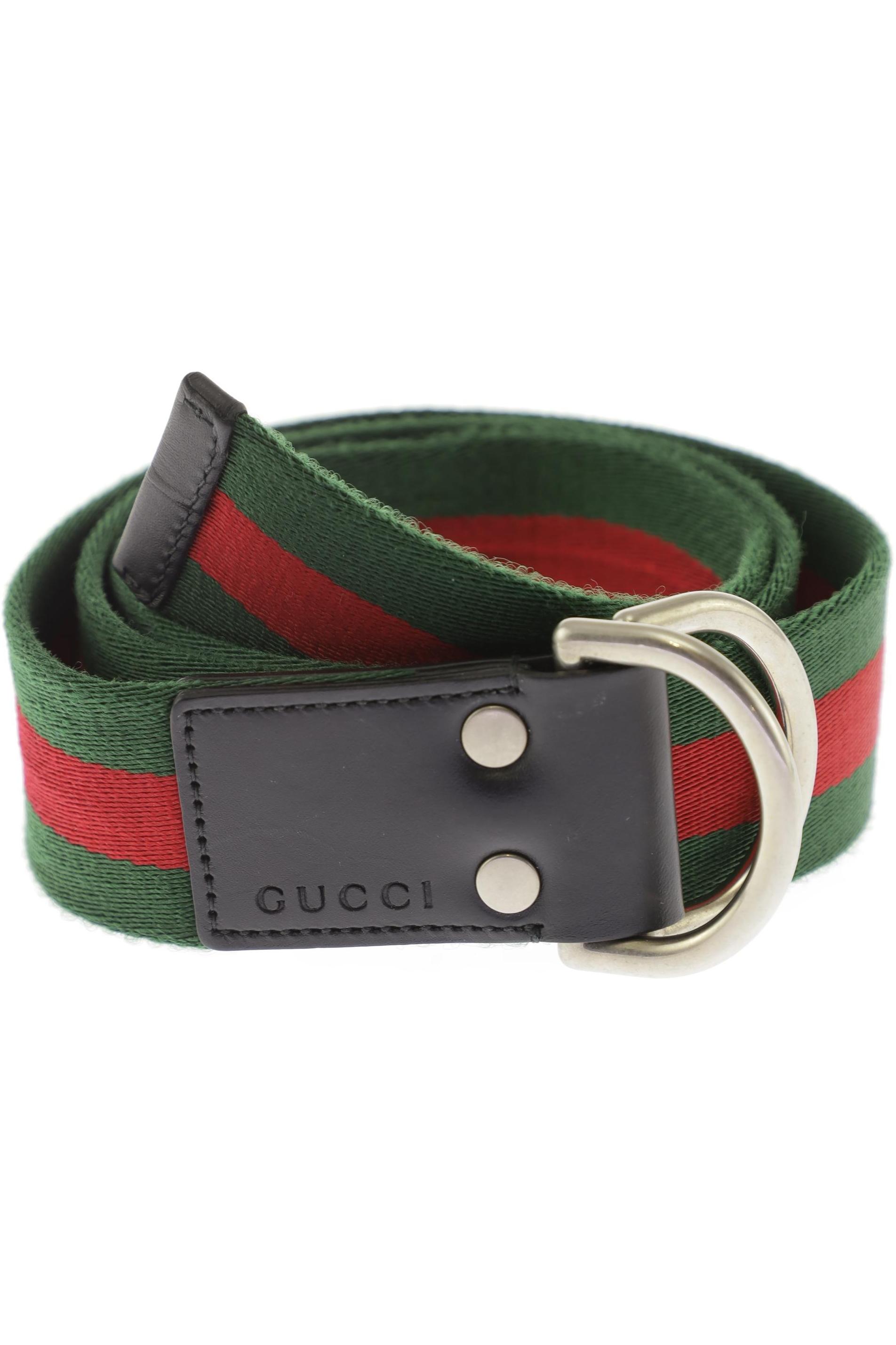 Gucci Herren Gürtel, grün, Gr. 95