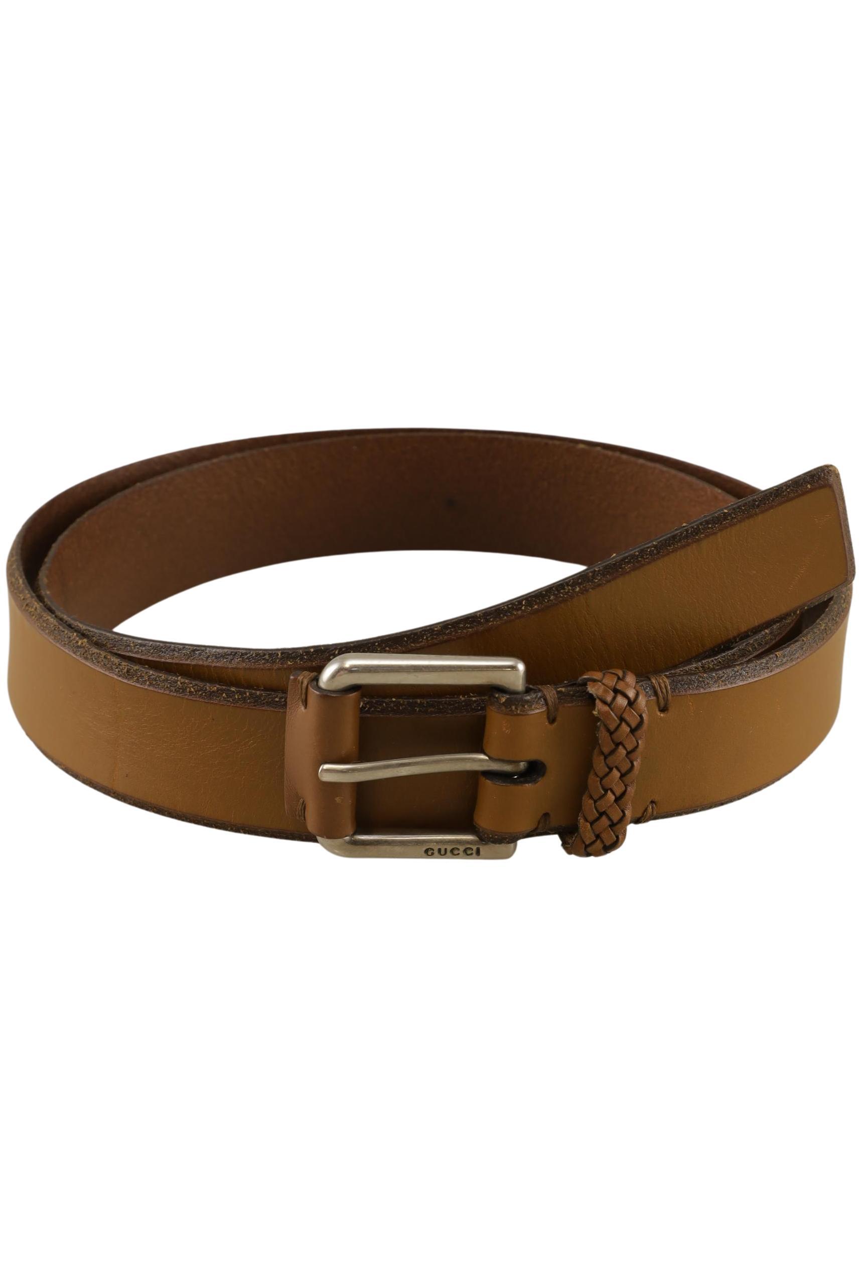 Gucci Herren Gürtel, braun, Gr. 90