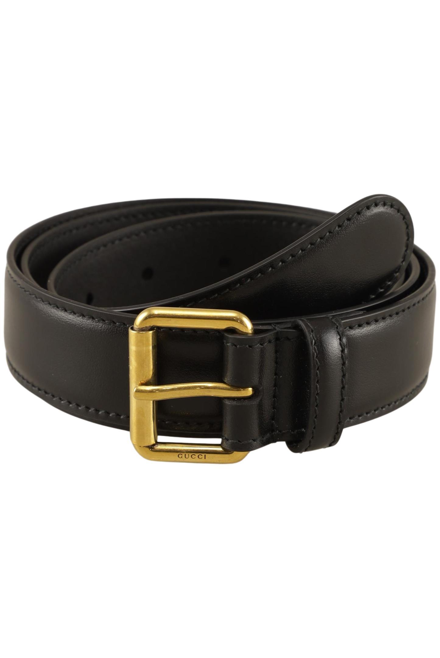 Gucci Herren Gürtel, schwarz, Gr. 85