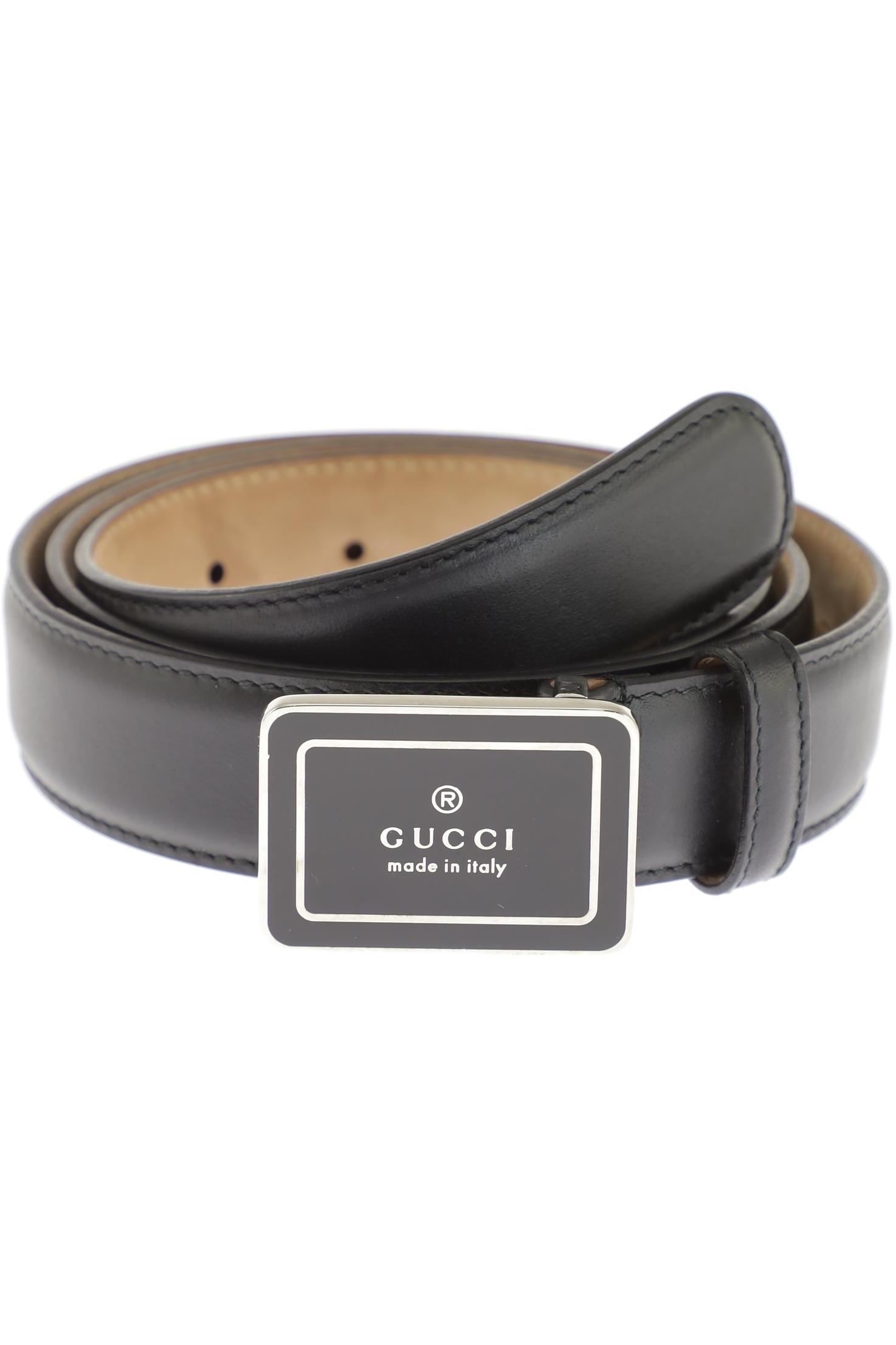 Gucci Herren Gürtel, schwarz, Gr. 95